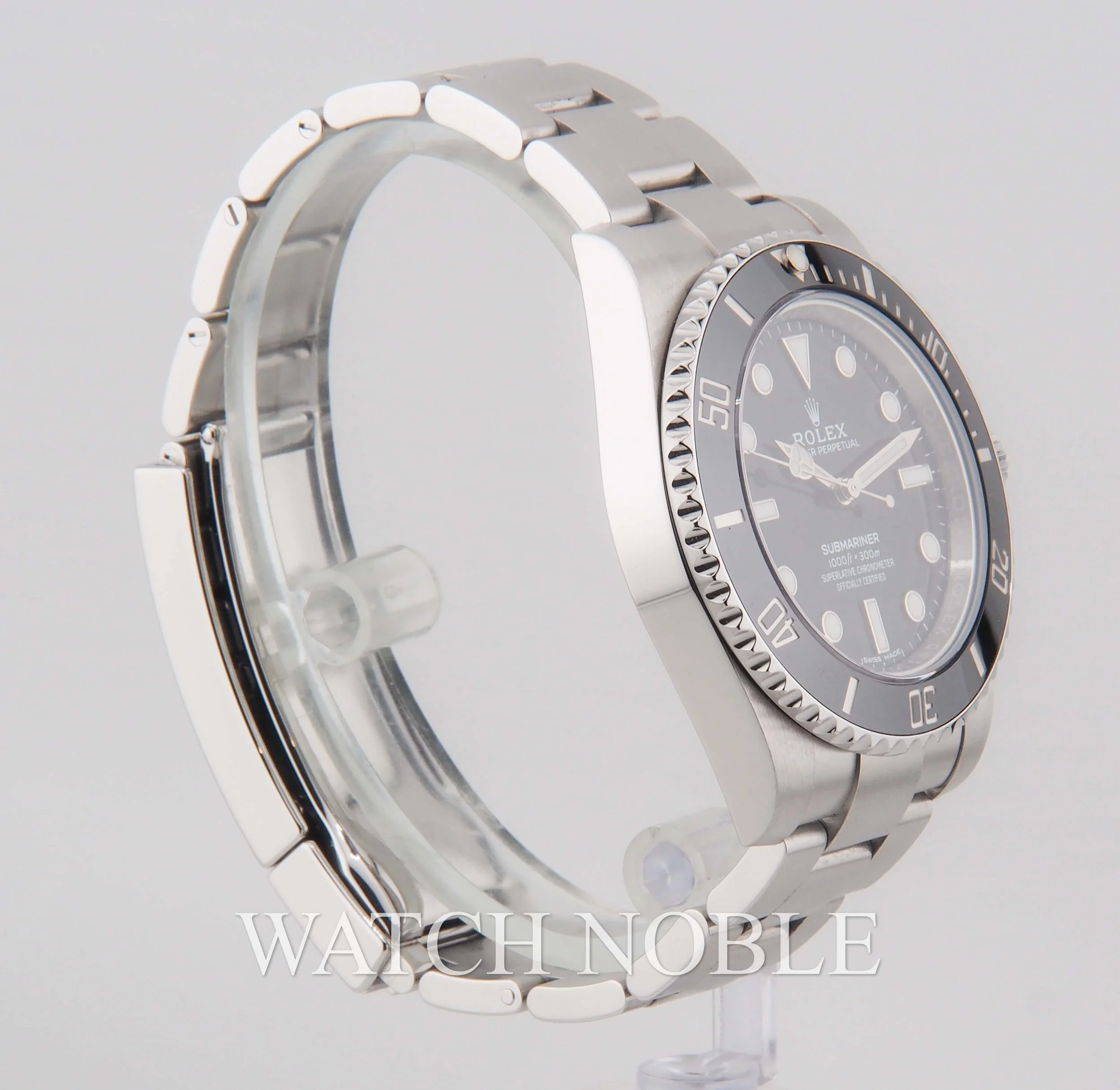 Pre-owned Rolex 114060 Submariner No Date Stainless
