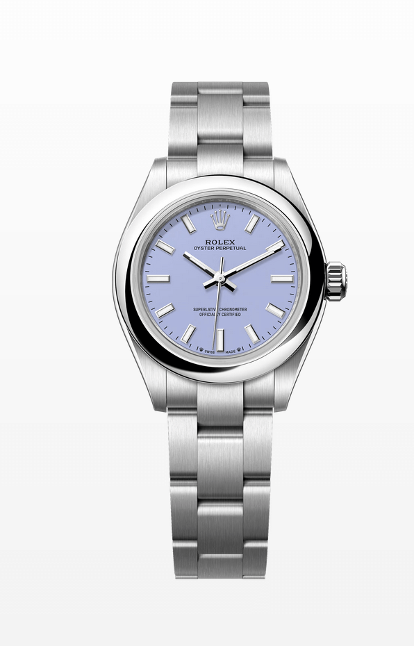 Rolex 277200 Oyster Perpetual 31mm Lavender Dial Steel