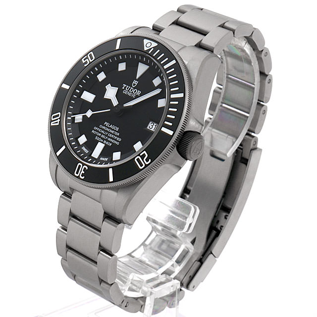 Tudor Pelagos Chronometer Black Dial Titanium Men's Watch 25600TN Brand New for sale