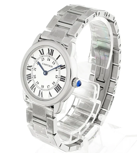 Cartier Ronde Solo De Cartier Watch 29mm Steel W6701004 display picture 1