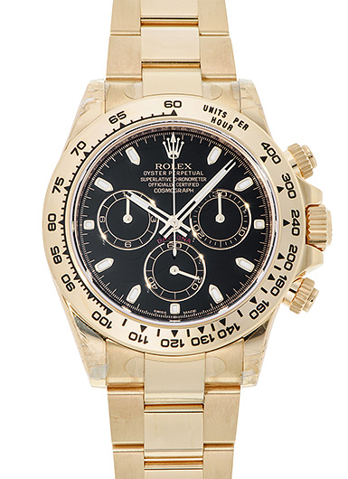 Rolex Cosmograph Daytona Black Dial 116508