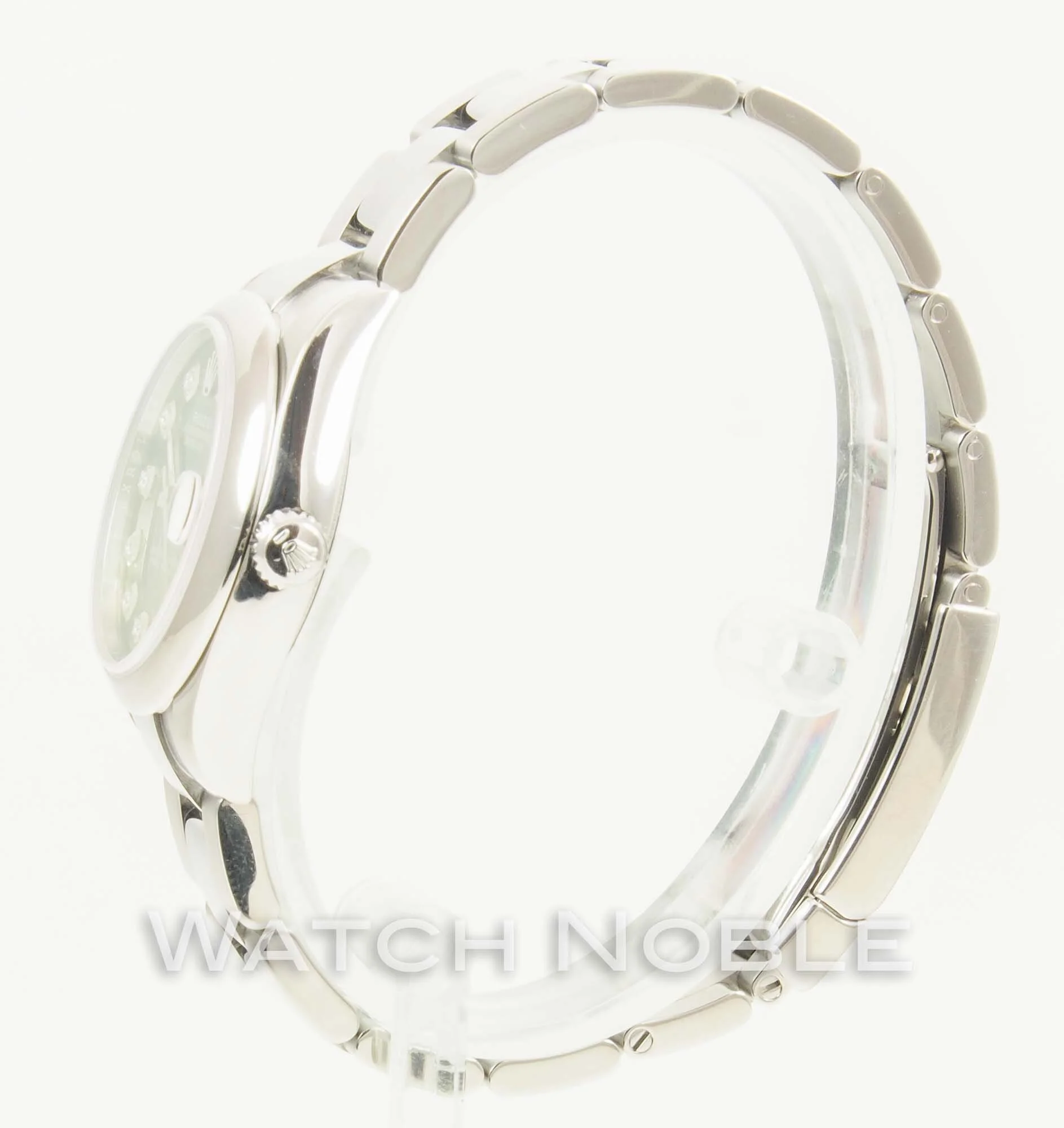 Rolex Datejust Ladies 31mm Black Diamond Dial on Oyster Bracelet 278240