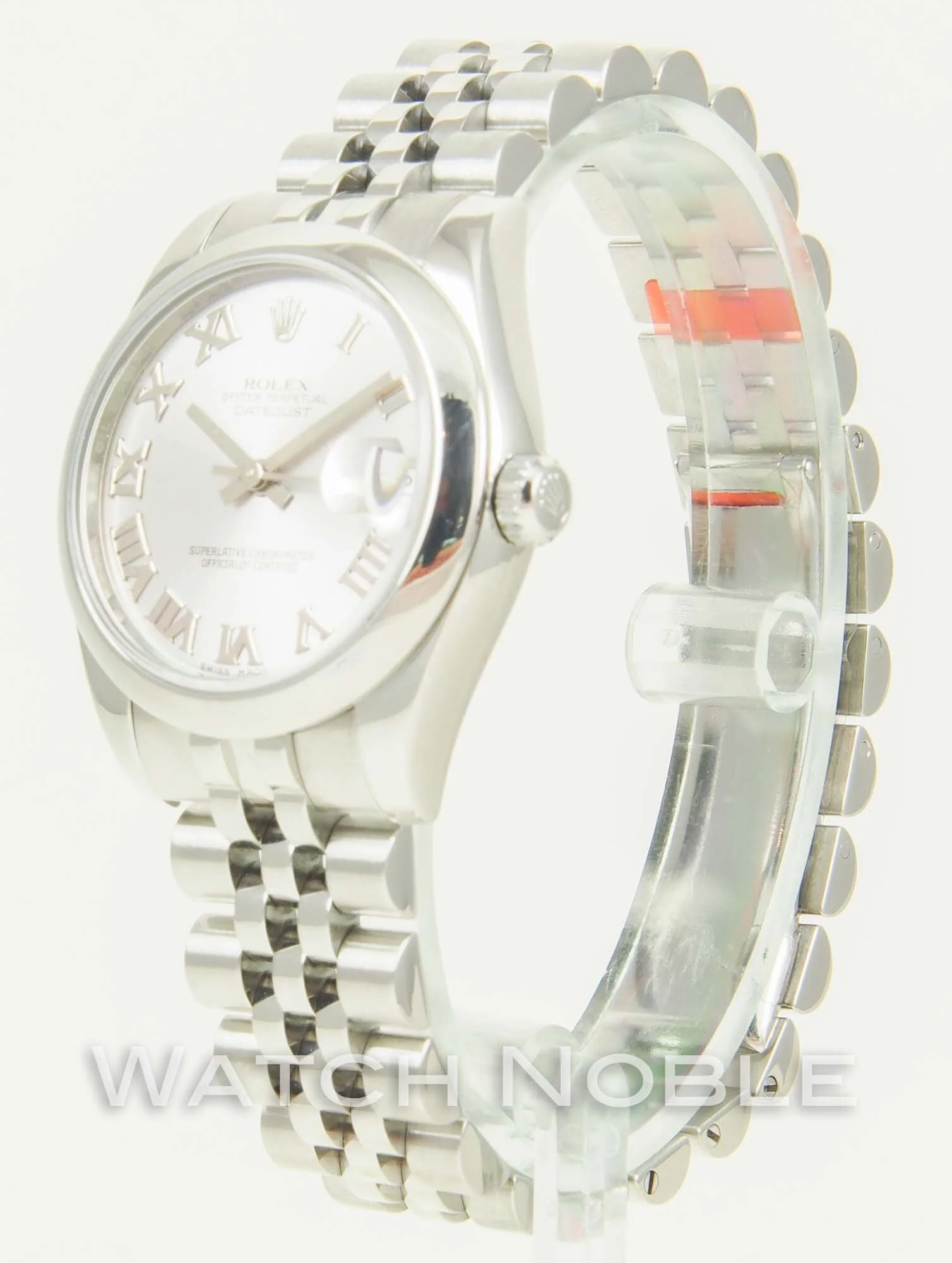Rolex Datejust Ladies 31mm Silver Roman Dial on Jubilee Bracelet 278240