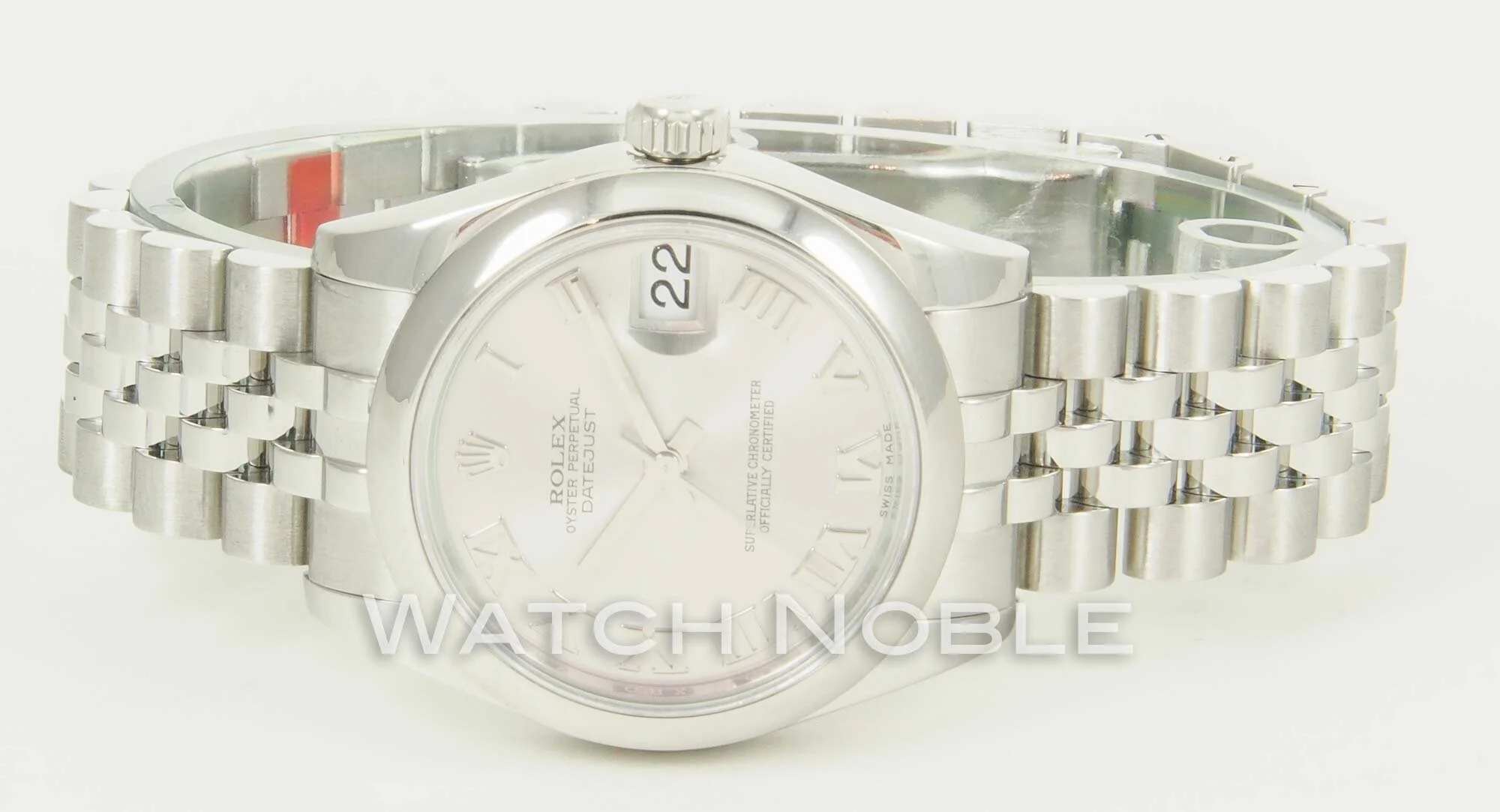 Rolex Datejust Ladies 31mm Silver Roman Dial on Jubilee Bracelet 178240