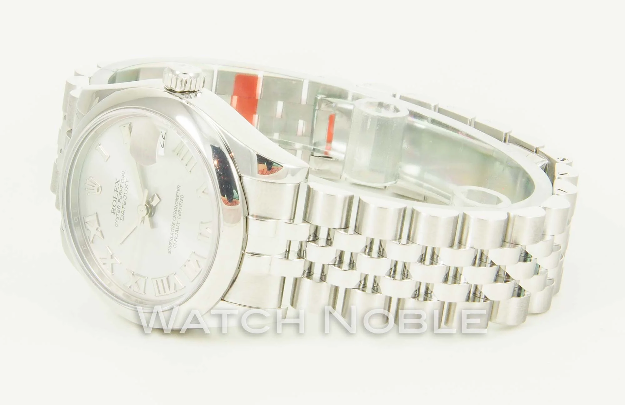 Rolex Datejust Ladies 31mm Silver Roman Dial Jubilee Bracelet 278240