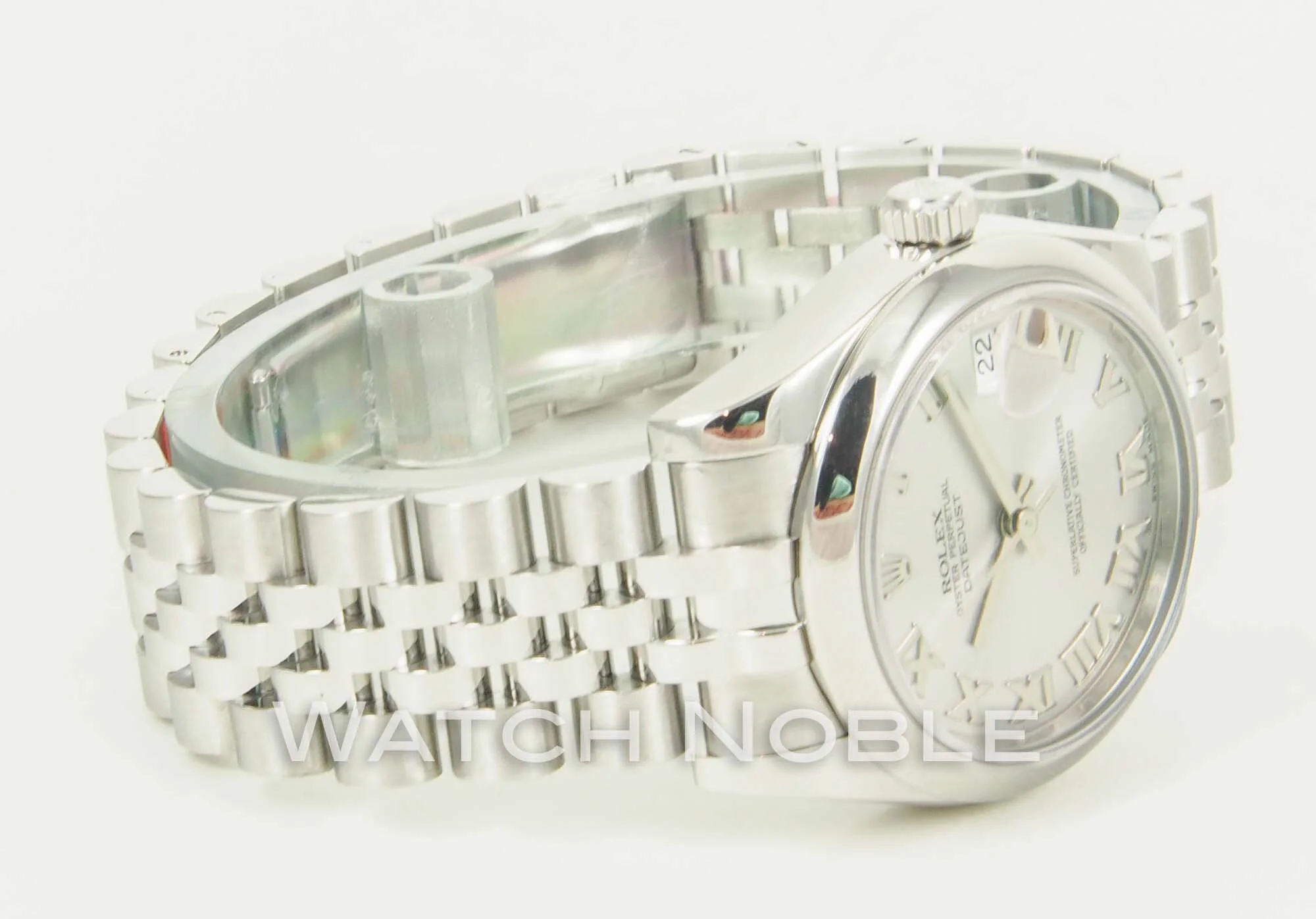 Rolex Datejust Ladies 31mm Silver Roman Dial on Jubilee Bracelet
