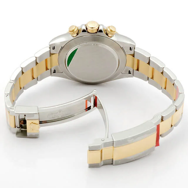 Rolex Cosmograph Daytona Steel and 18K Yellow Gold White Dial 116503 