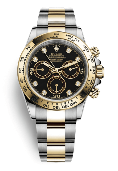 Rolex Cosmograph Daytona 116503 Steel and 18K Yellow Gold Black Diamond Dial