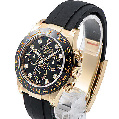 Rolex Cosmograph Daytona Black Diamond Dial 116518 