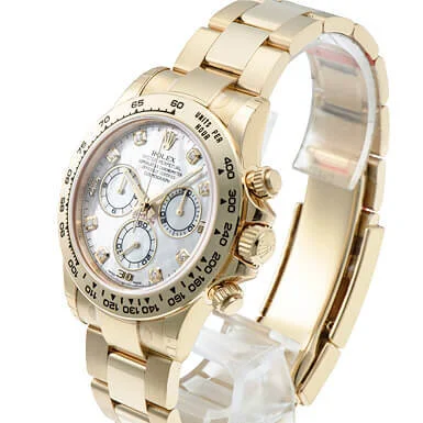 Rolex Cosmograph Daytona Mother of Pearl Diamond Dial 116508 