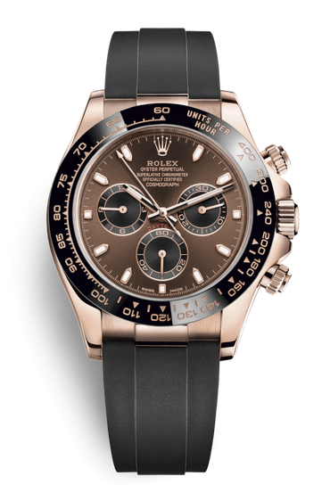 Rolex Cosmograph Daytona 18K Chocolate Dial Mens Watch 40mm 116515