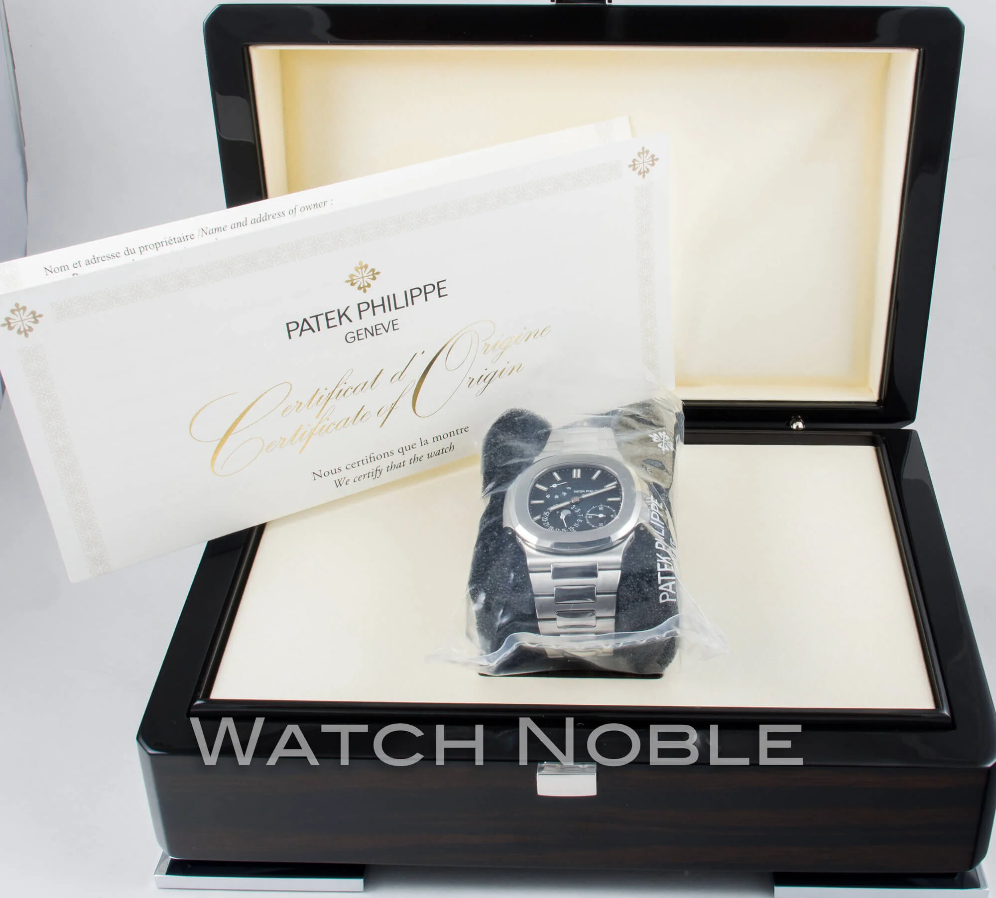 Patek Philippe Nautilus Black-Blue Dial Stainless Steel 5712/1A-001 