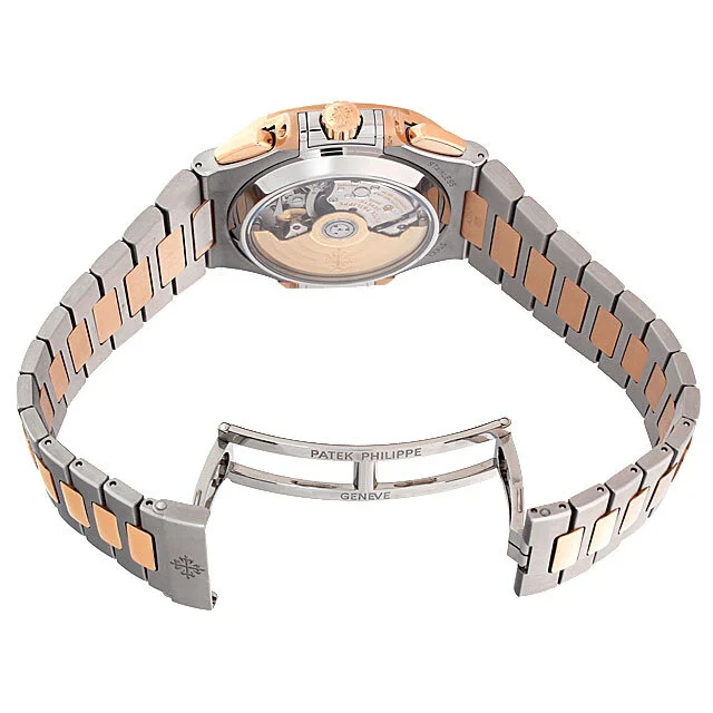 Patek Philippe Men's Nautilus Steel and 18K Rose Gold 5980/1AR-001