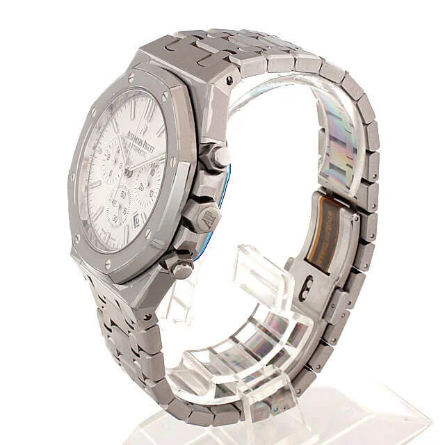 buy online Audemars Piguet Royal Oak Chronograph White Dial 41 mm Case 26320ST.OO.1220ST.02