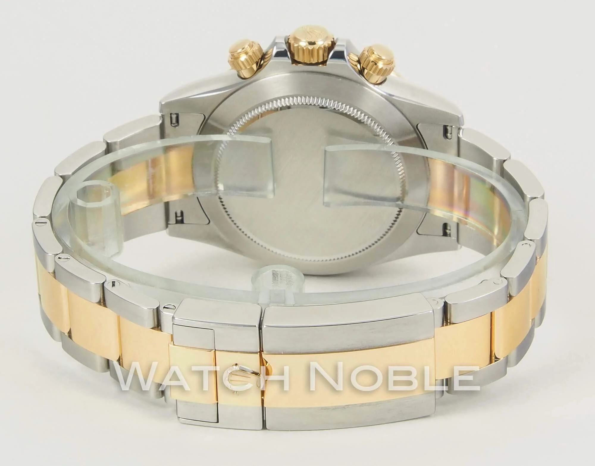 Rolex Cosmograph Daytona Steel and 18K Yellow Gold Champagne Diamond Dial 116503 Pre-owned