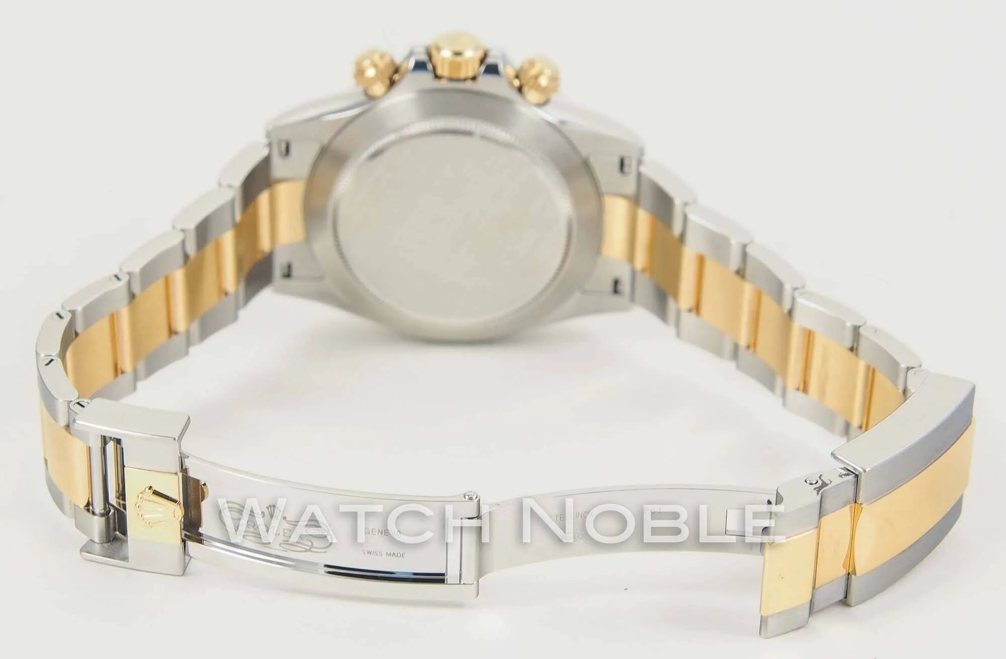 Rolex Cosmograph Daytona Steel and 18K Yellow Gold Champagne Diamond Dial 116503 Pre-owned
