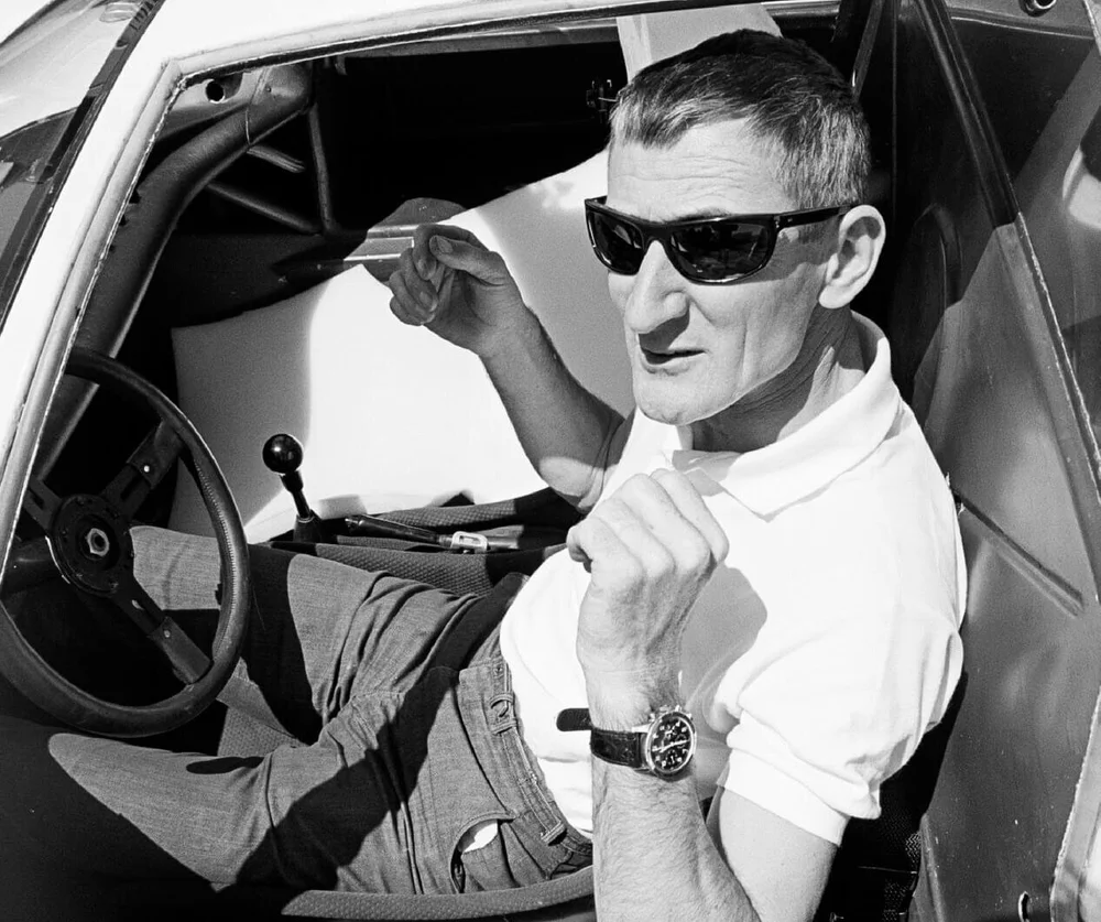 The Real Ken Miles Of Ford Vs Ferrari Fame Rocked A Breitling Avi 765 Chronograph Not A Tag Heuer