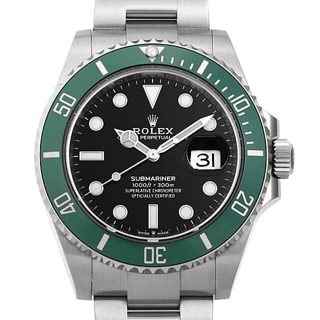 buy a Rolex 126610LV Submariner Green Bezel Stainless 41mm for sale