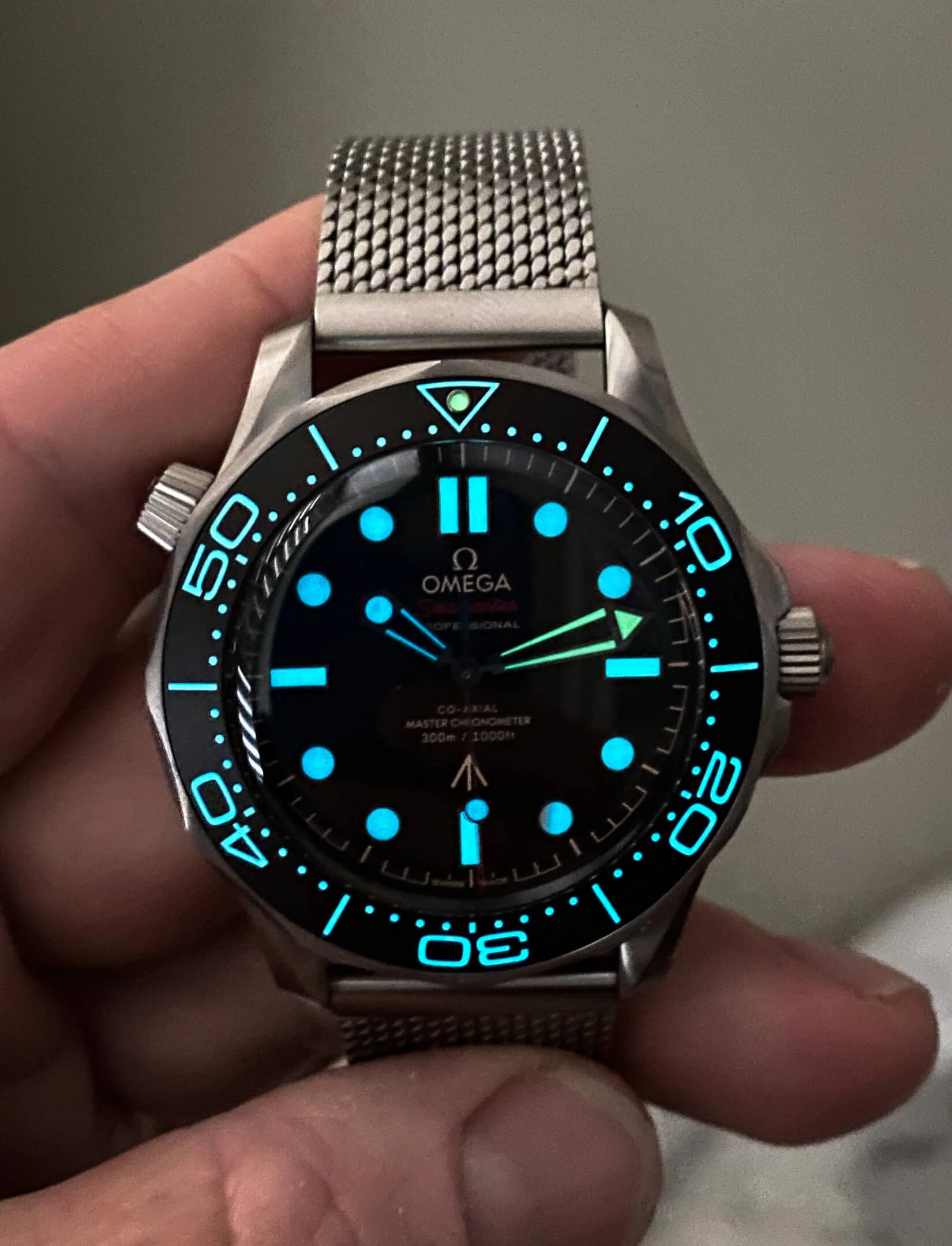 Omega Seamaster 300M "007 Edition" "No Time To Die" Brown Dial 210.90.42.20.01.001