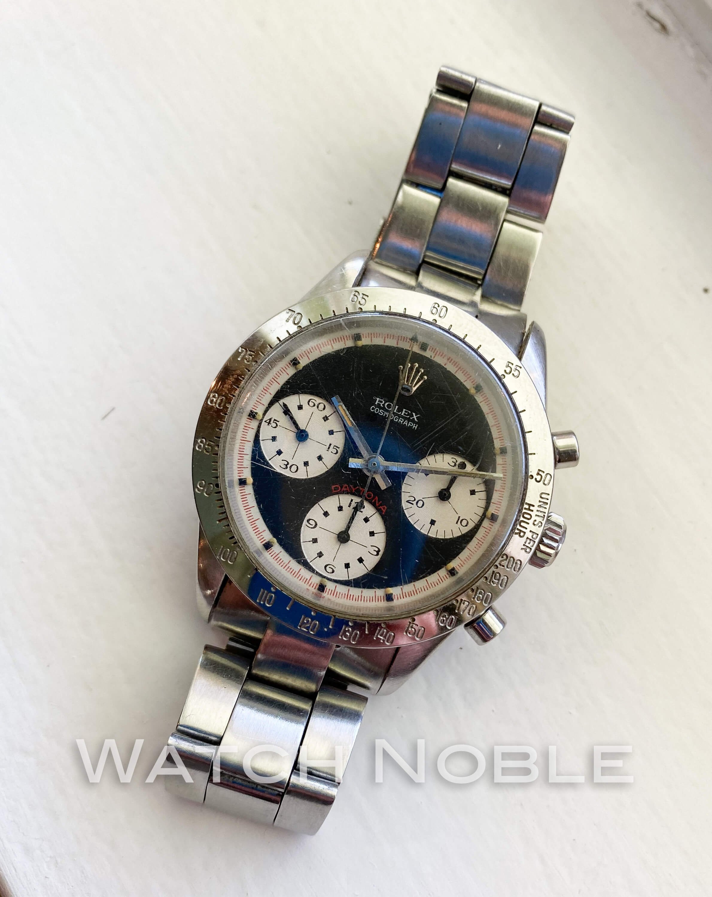 Vintage Rolex Daytona 'Paul Newman' Stainless Steel 6239