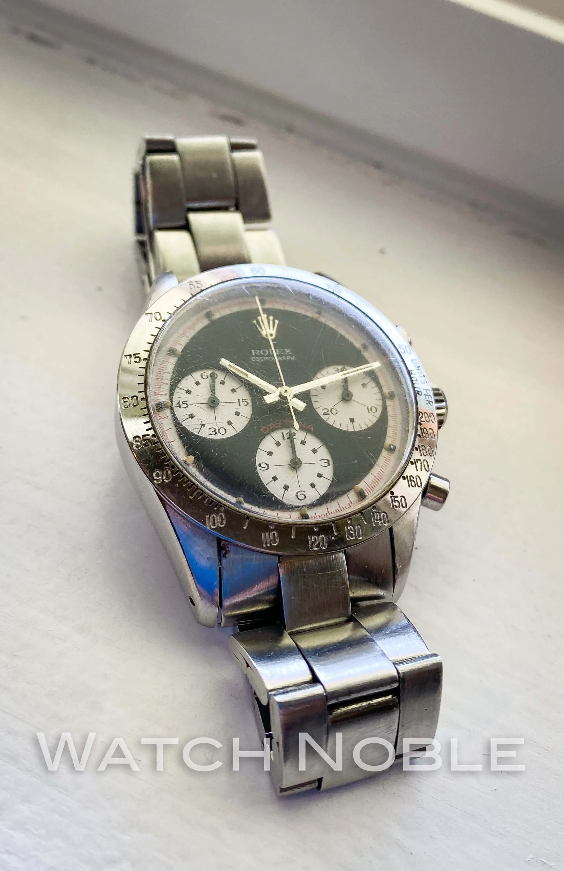 Vintage Rolex Daytona 'Paul Newman' Stainless Steel 6239