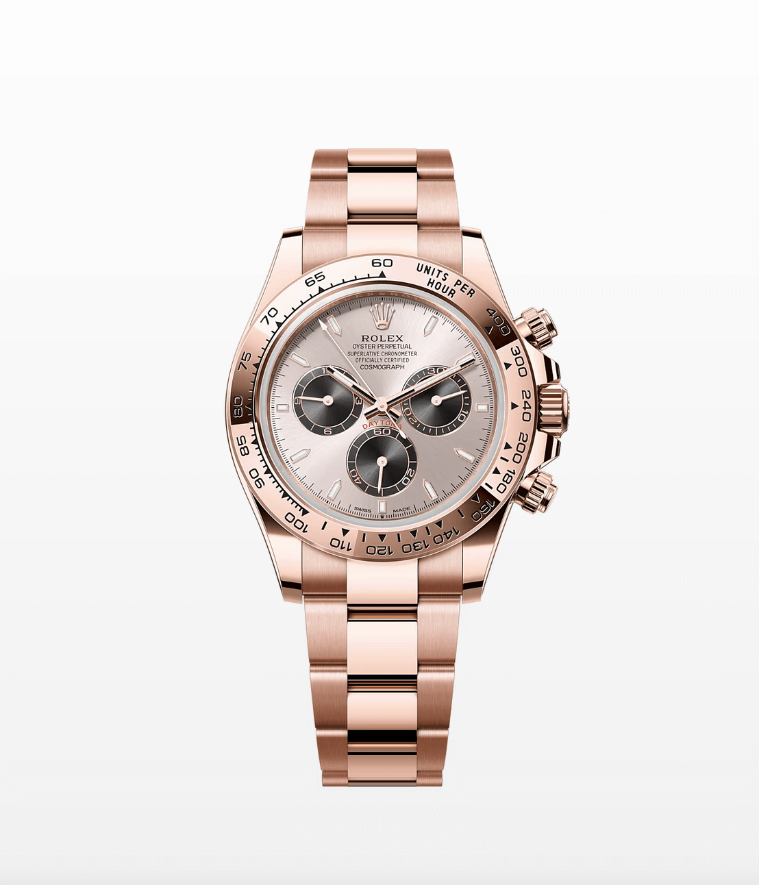 Rolex 126505 Cosmograph Daytona Sundust Dial 18K Rose Gold