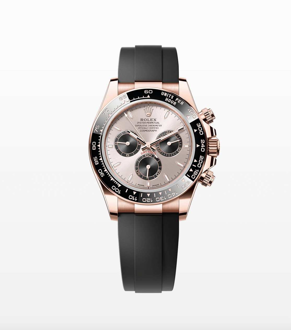 Rolex 126515 Cosmograph Daytona Sundust Dial 18K Rose Gold 40mm