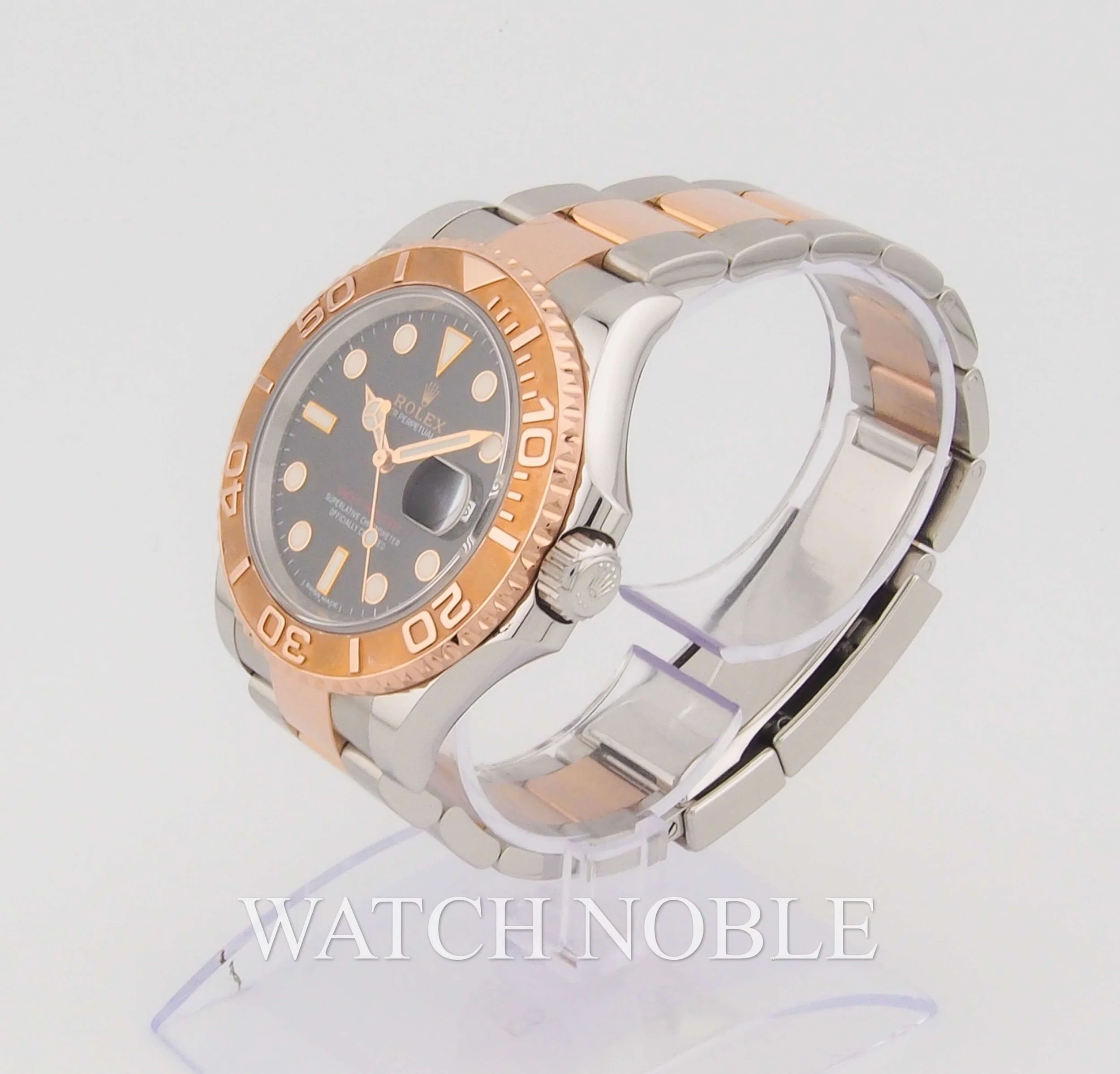 Pre-owned Rolex 116621 Yacht-Master Black Dial 40mm
