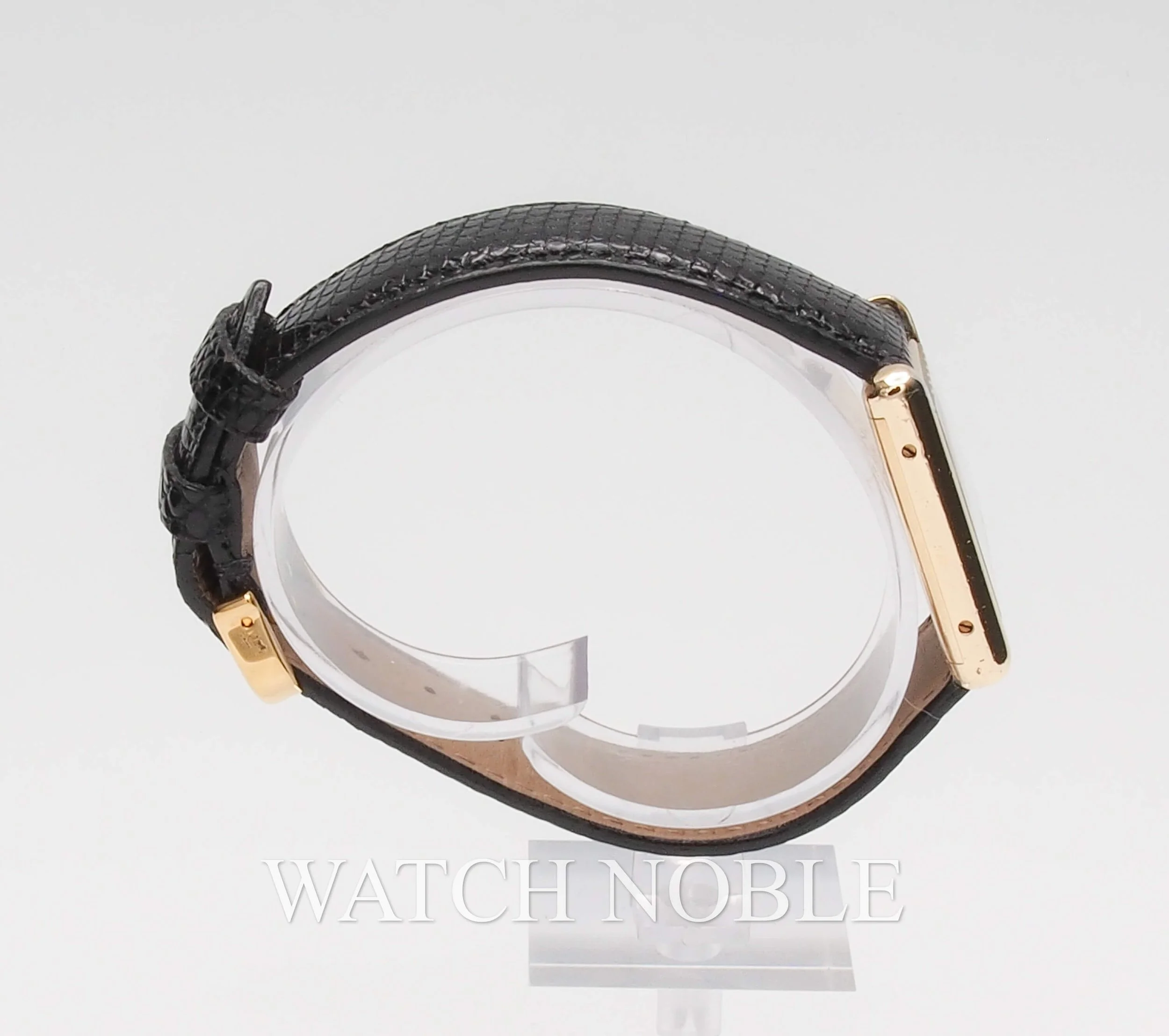Pre-owned Ladies Cartier de Must Black Dial manual wind 23.5mm
