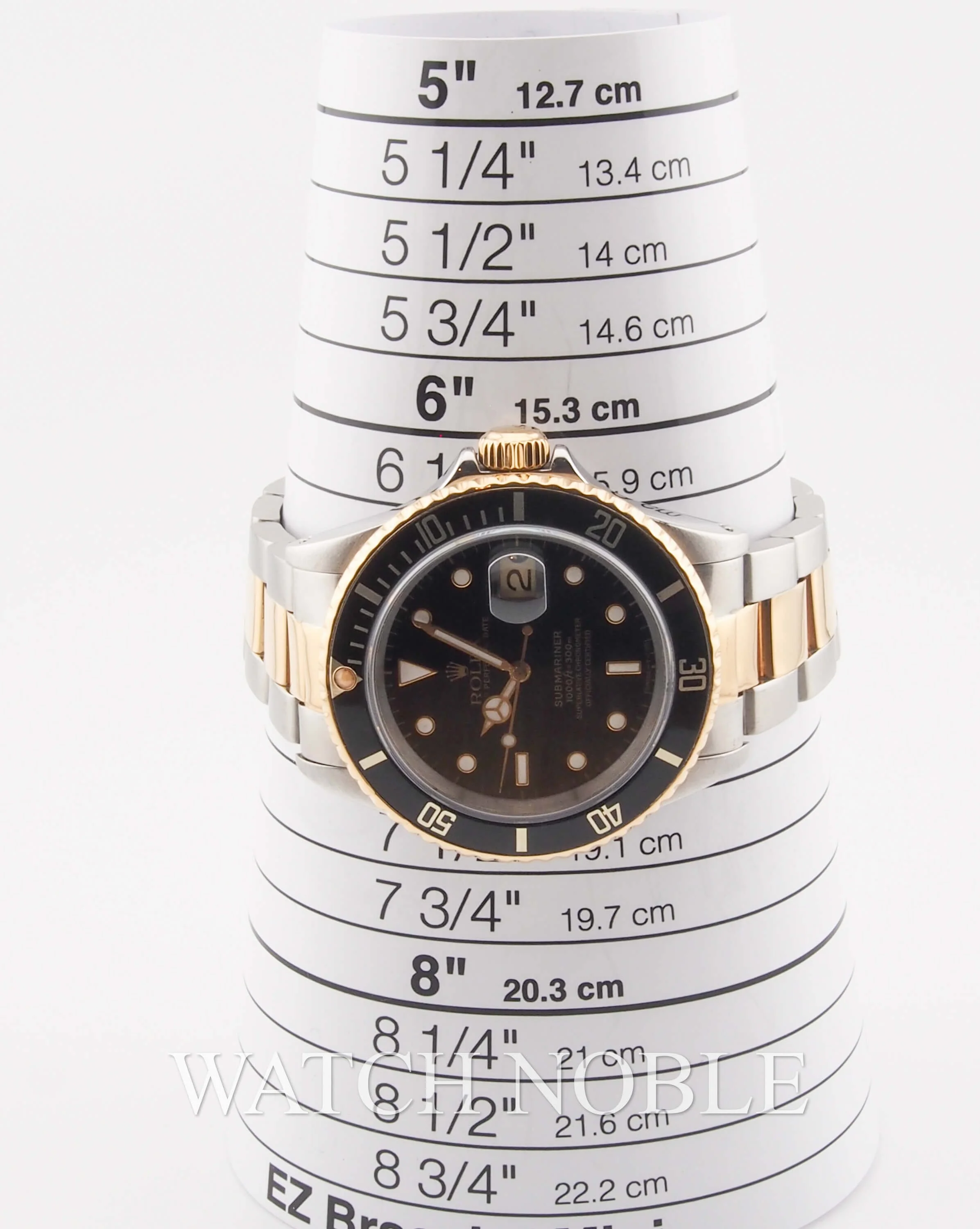 Pre-owned Rolex Submariner Date Black DIal 16613LN
