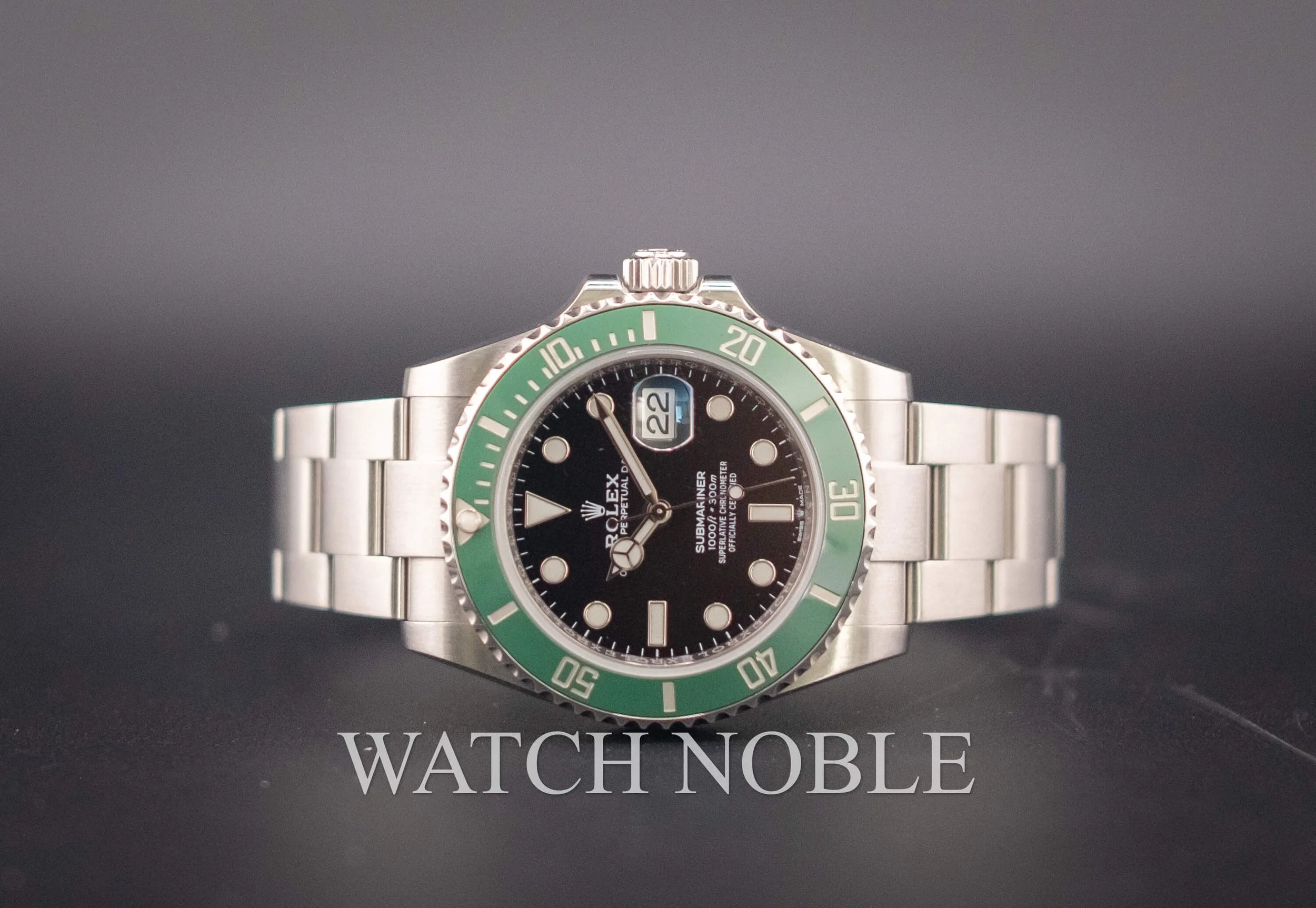 Pre-Owned Rolex 126610LV Submariner Date Green Bezel Stainless Steel 41mm