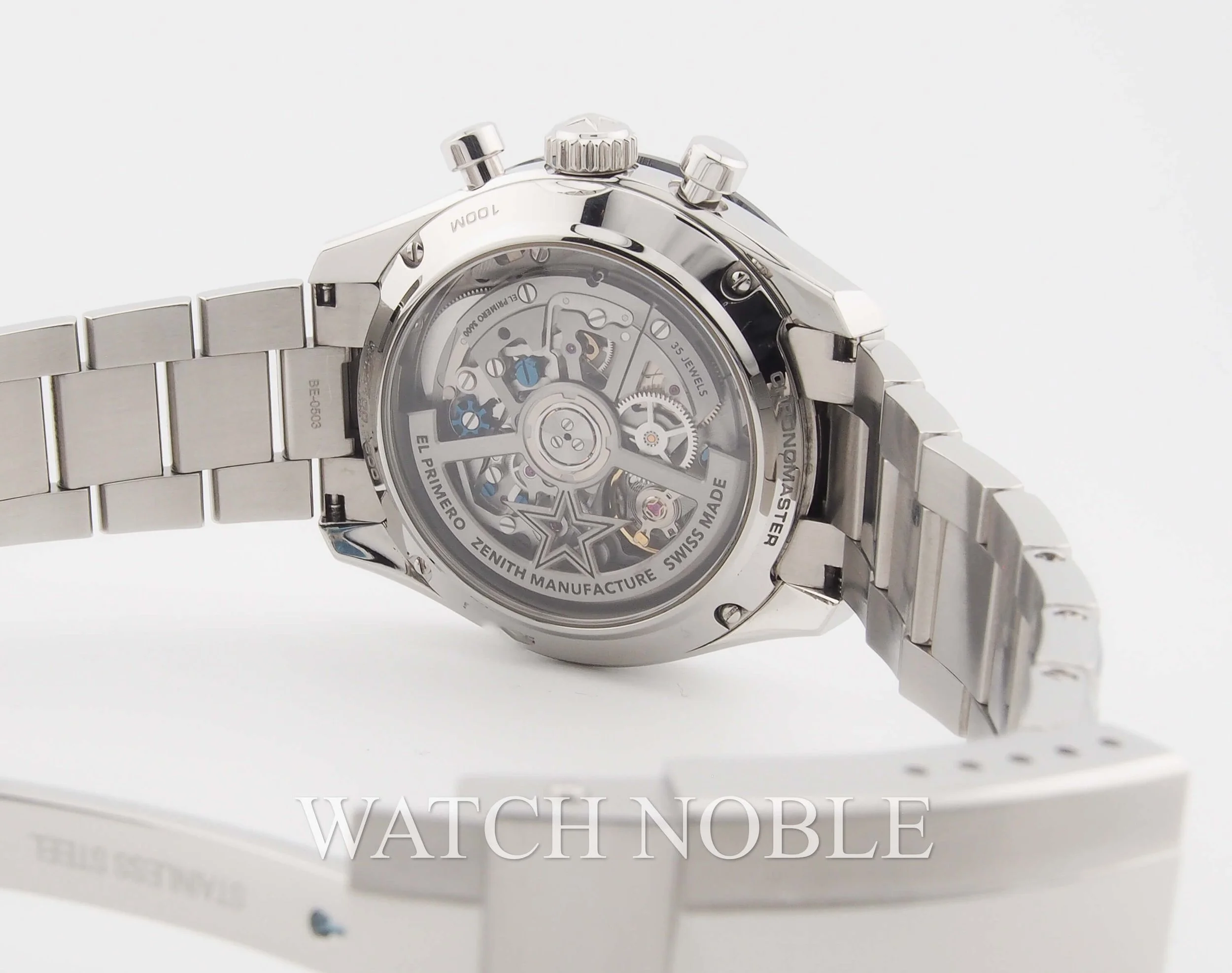 Pre-owned Zenith El Primero Chronomaster Sport Chronograph White Dial Men's Watch 03.3100.3600/69.M3100
