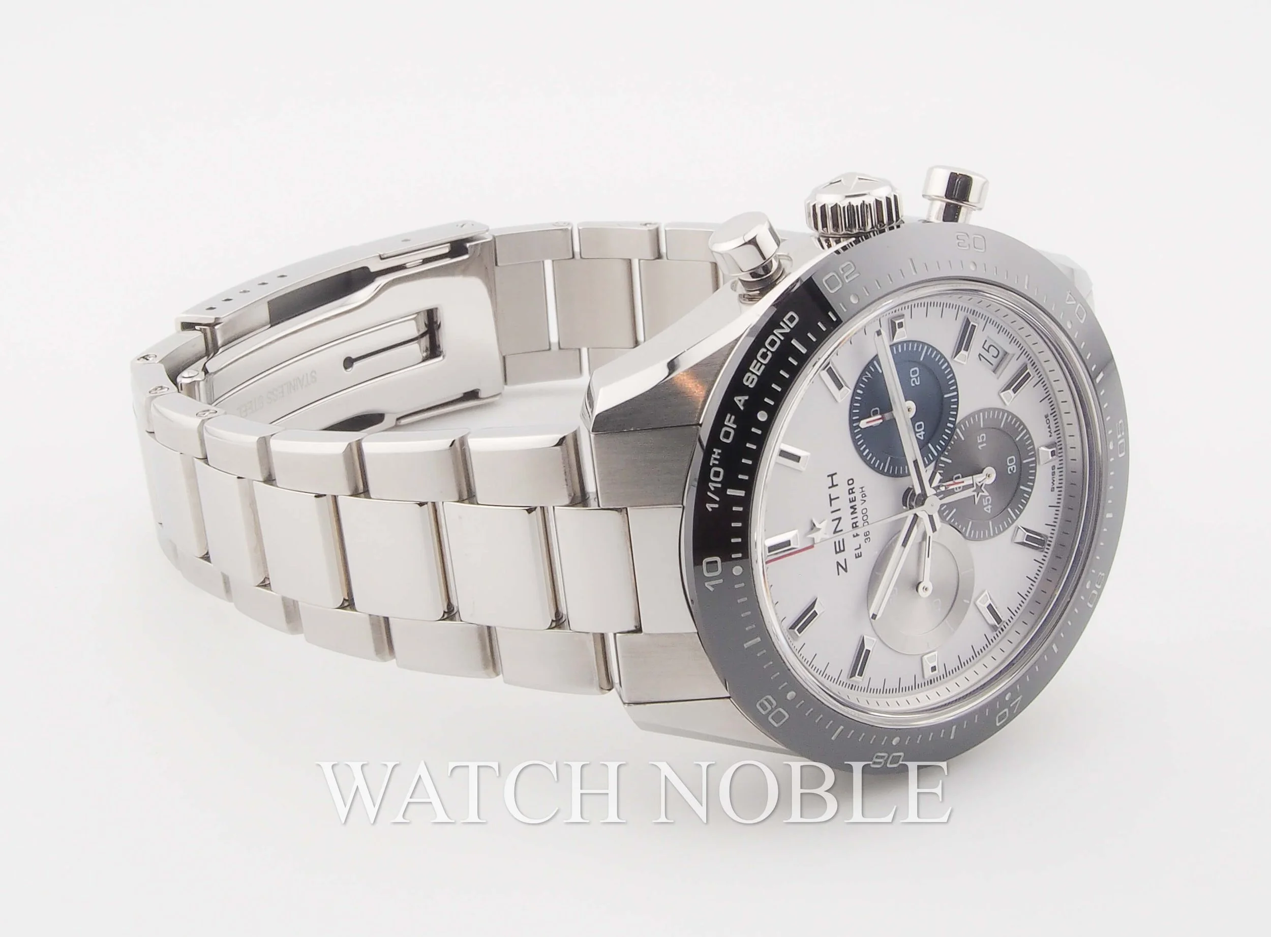 Pre-owned Zenith El Primero Chronomaster Sport Chronograph White Dial Men's Watch 03.3100.3600/69.M3100