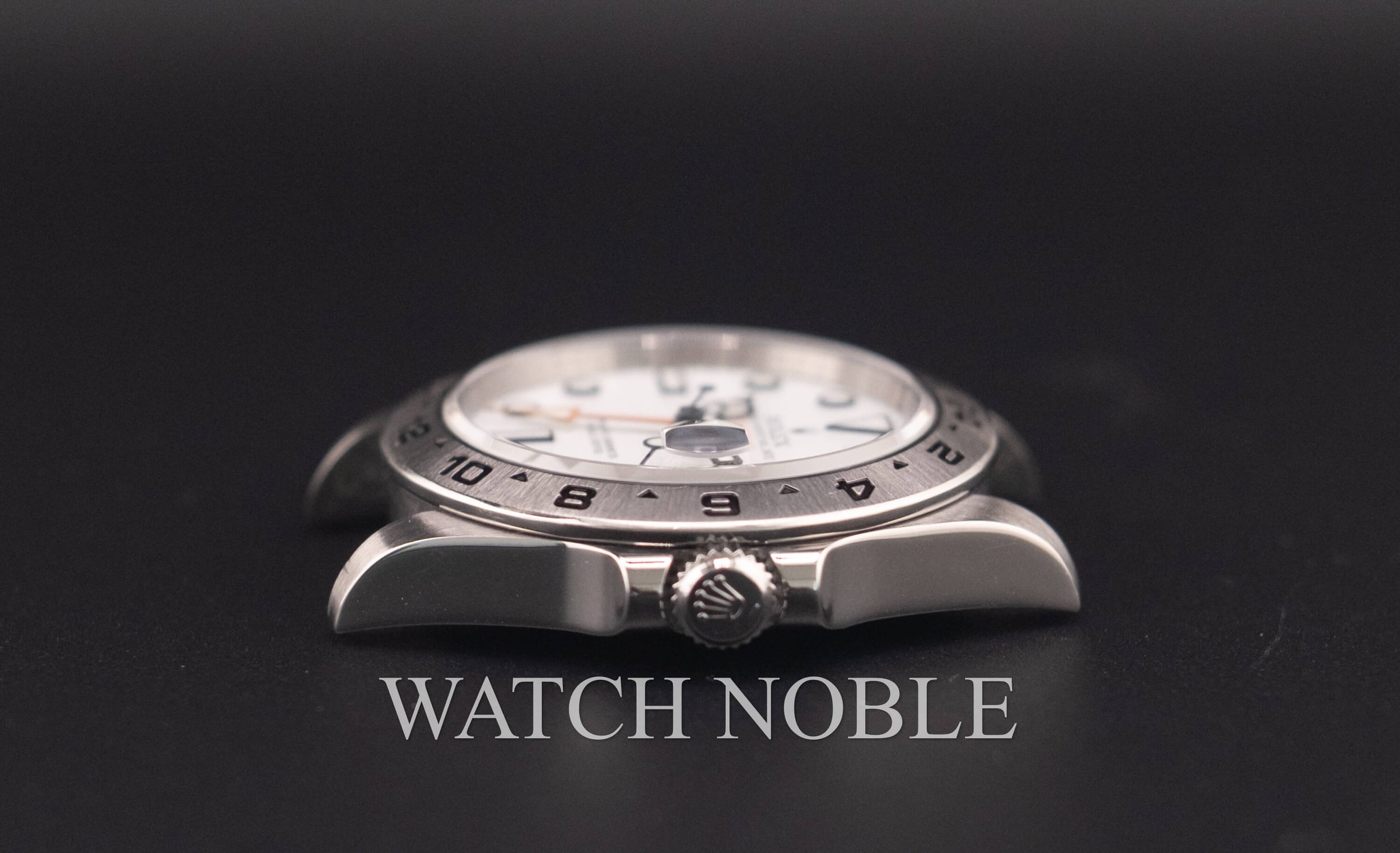 Pre-owned Rolex 216570 Explorer II White Dial Stainless Steel 42mm