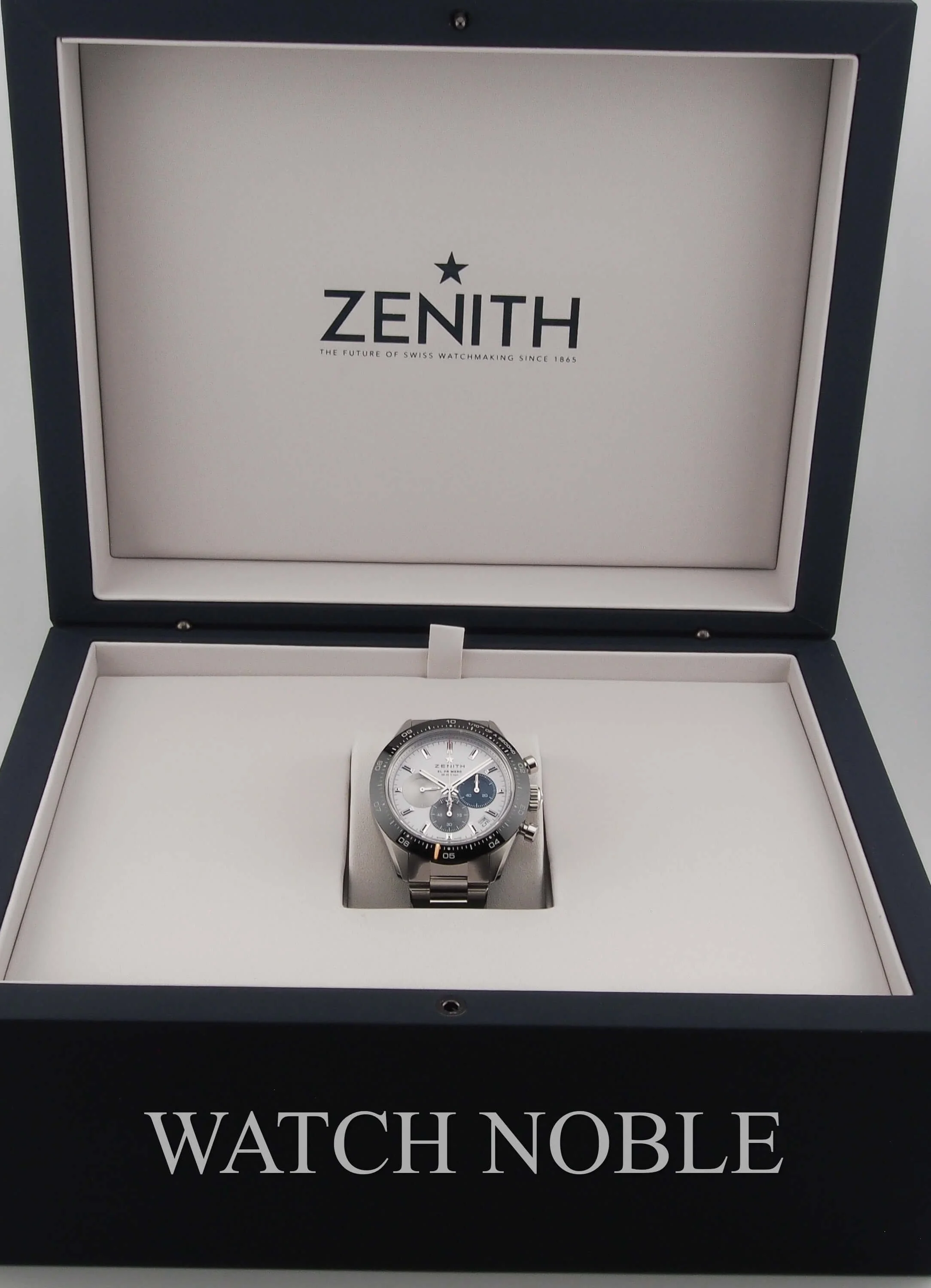 Pre-owned Zenith El Primero Chronomaster Sport Chronograph White Dial Men's Watch 03.3100.3600/69.M3100