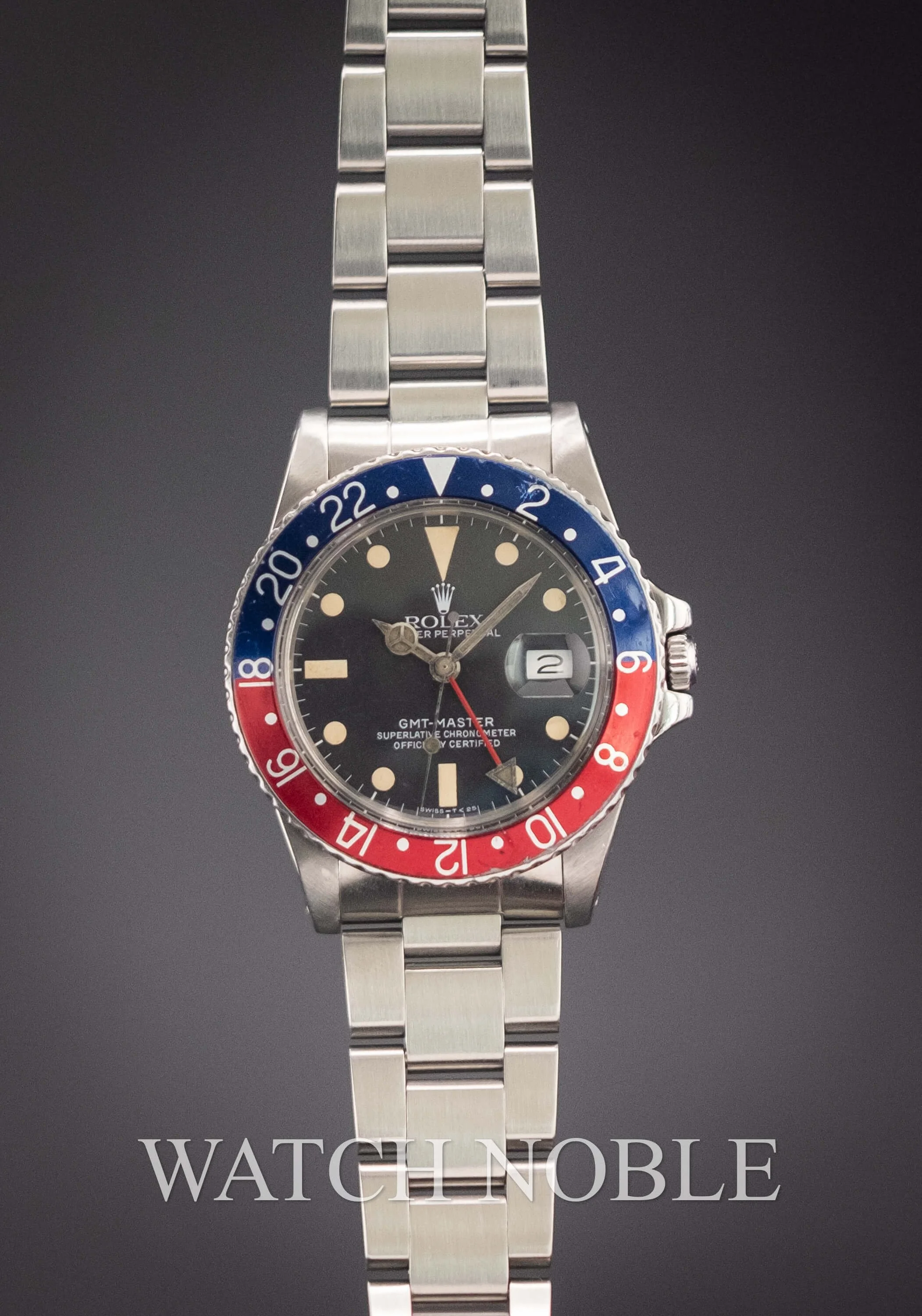 Vintage Rolex GMT-Master 16750 Pepsi