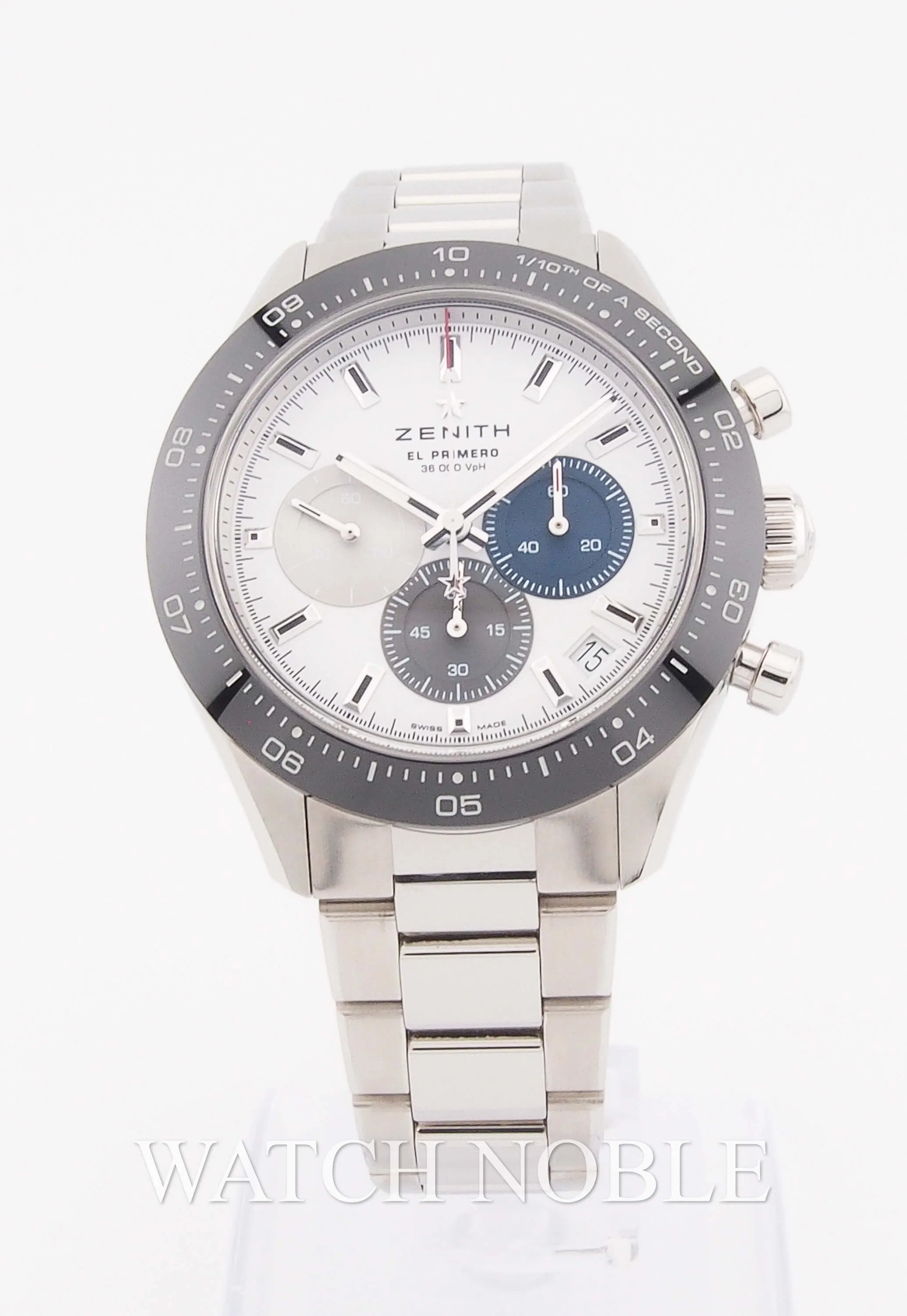 Pre-owned Zenith El Primero Chronomaster Sport Chronograph White Dial Men's Watch 03.3100.3600/69.M3100