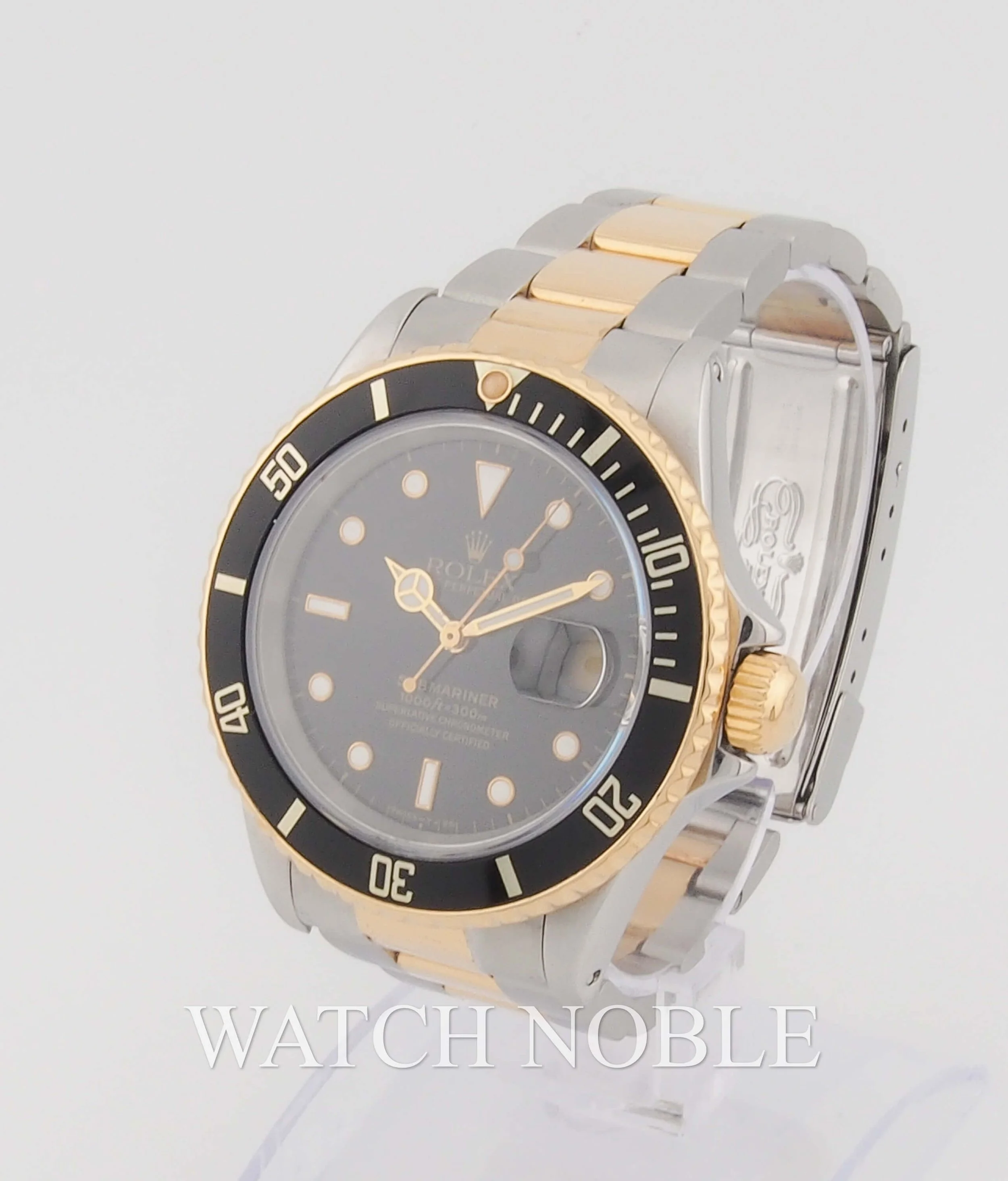 Pre-owned Rolex Submariner Date Black DIal 16613LN