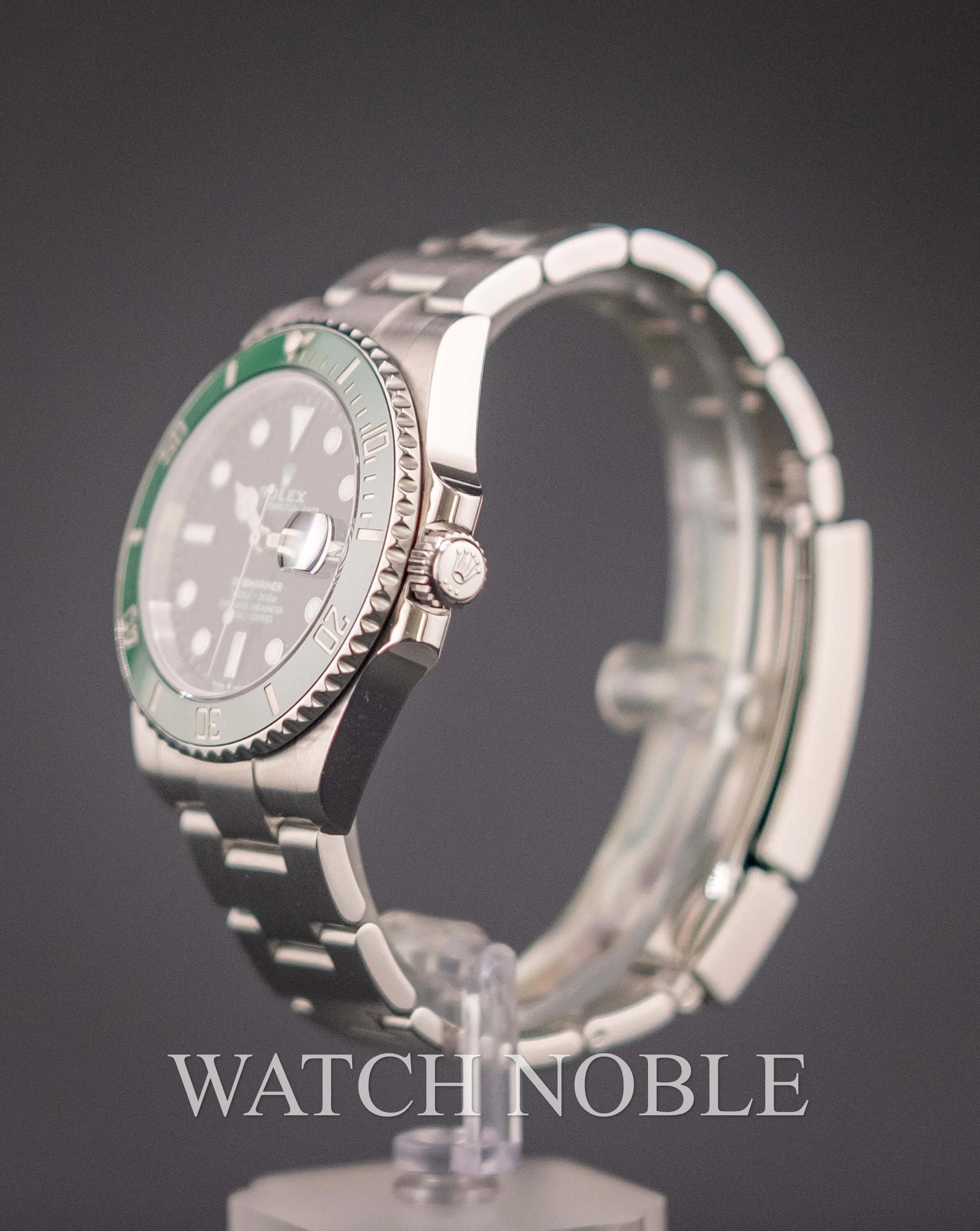 Pre-Owned Rolex 126610LV Submariner Date Green Bezel Stainless Steel 41mm