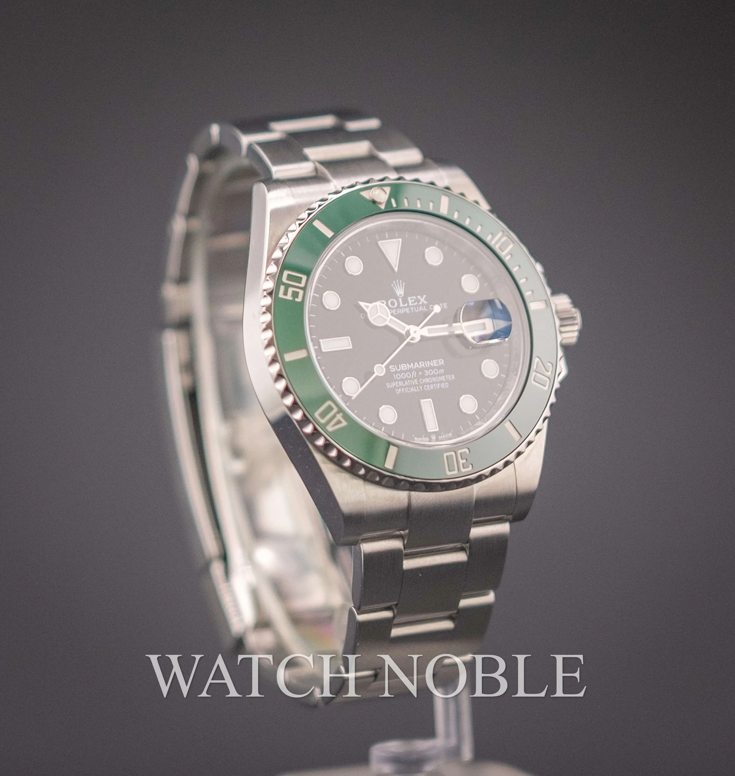 Pre-Owned Rolex 126610LV Submariner Date Green Bezel Stainless Steel 41mm