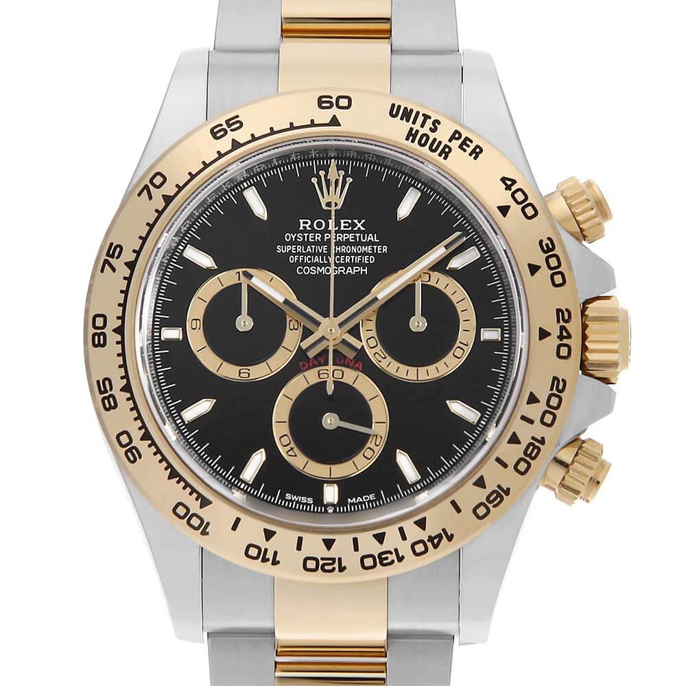 Rolex 126503 Cosmograph Daytona Steel/18K Yellow Gold Black Dial