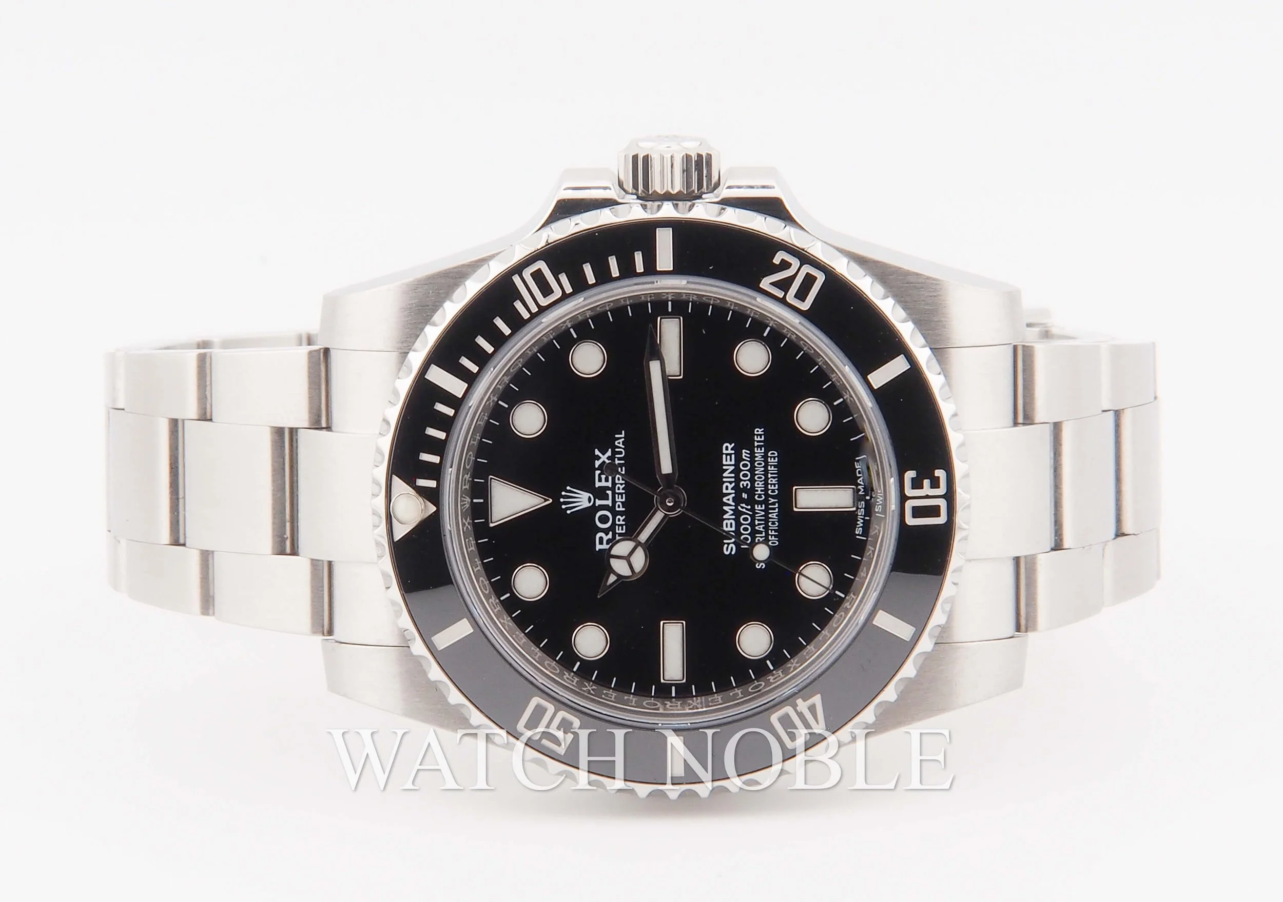Pre-owned Rolex 114060 Submariner No Date Stainless