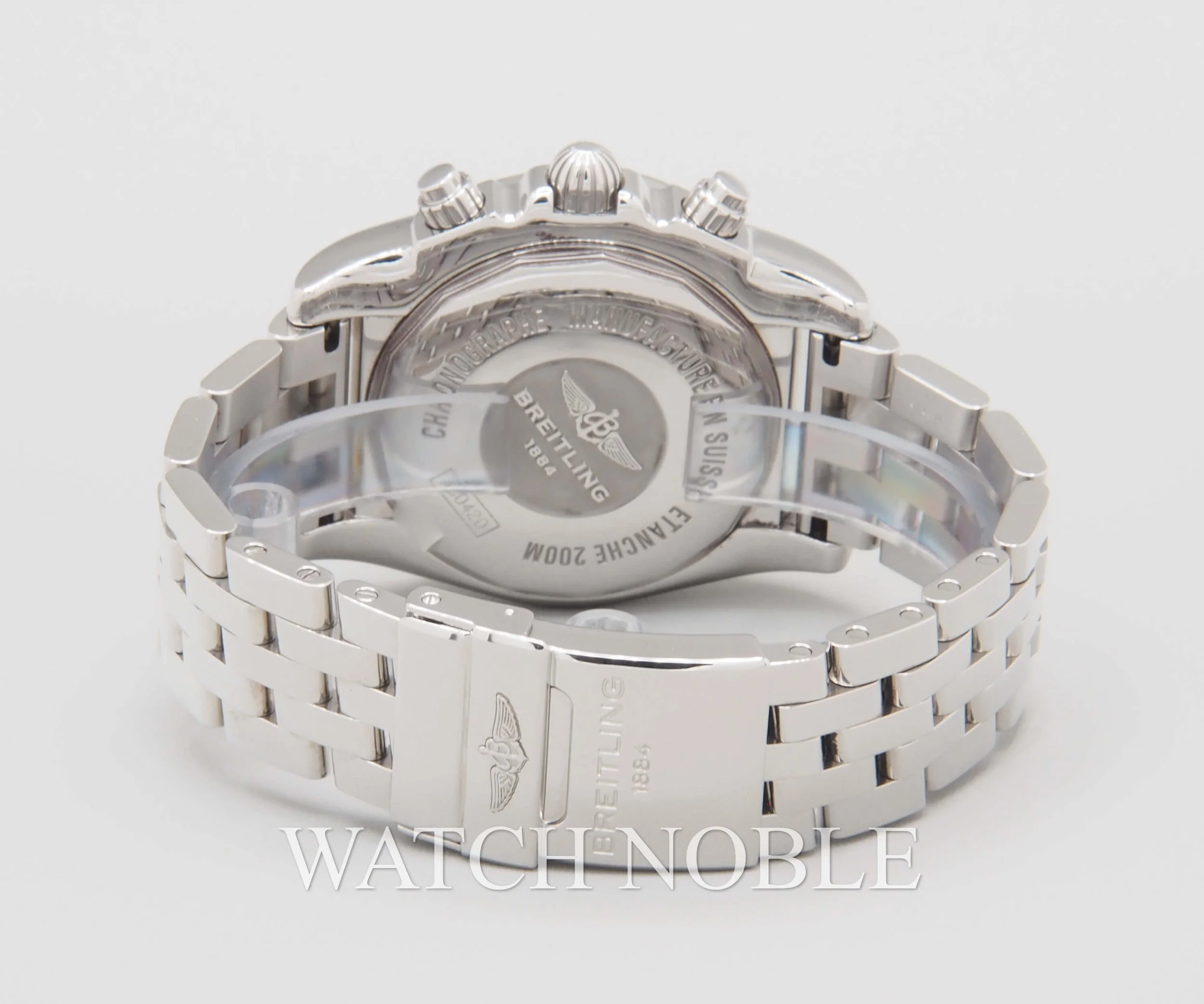 Pre-Owned Breitling Chronomat B01 44 Chronograph GMT Grey Dial AB042011