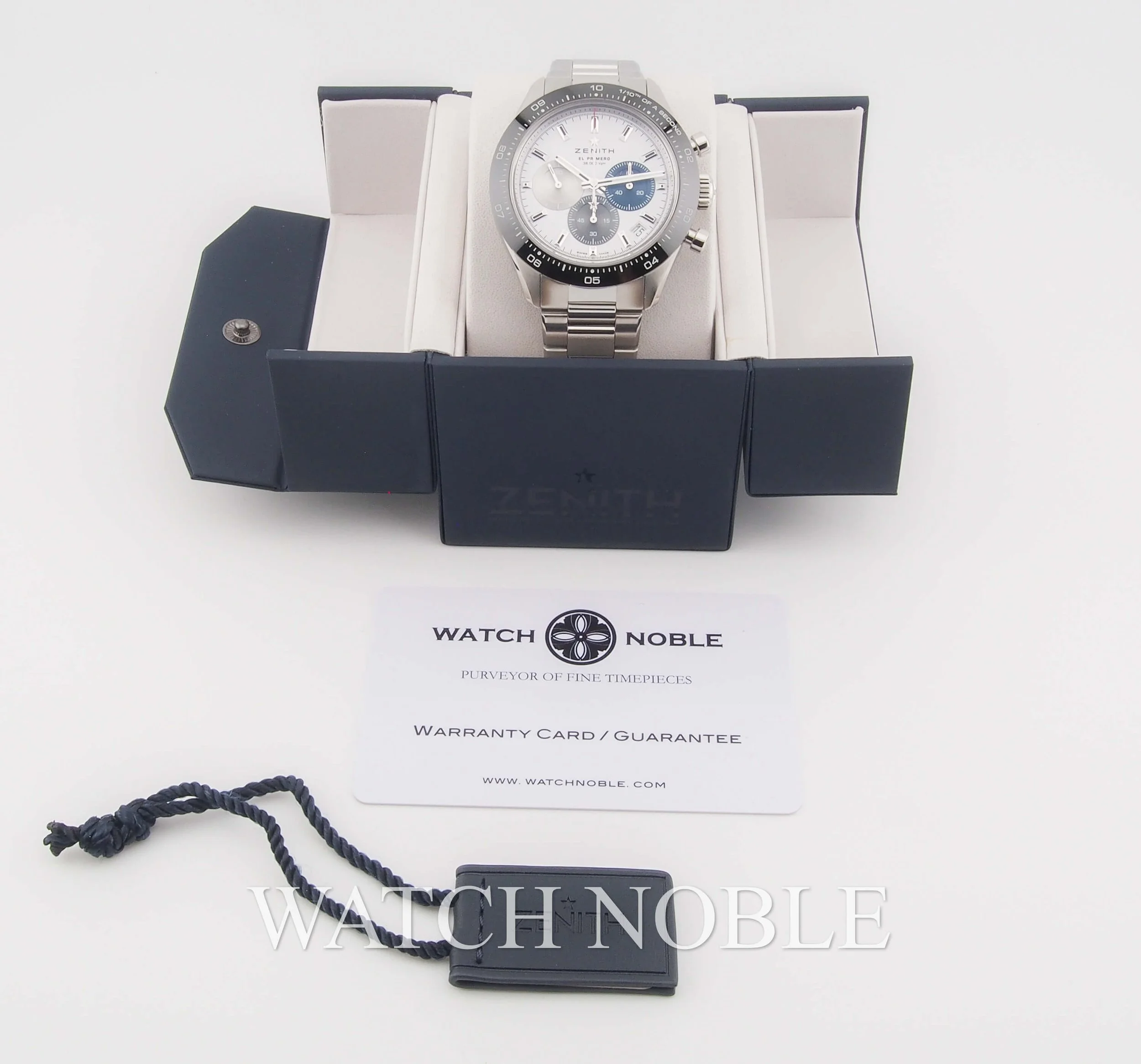 Pre-owned Zenith El Primero Chronomaster Sport Chronograph White Dial Men's Watch 03.3100.3600/69.M3100