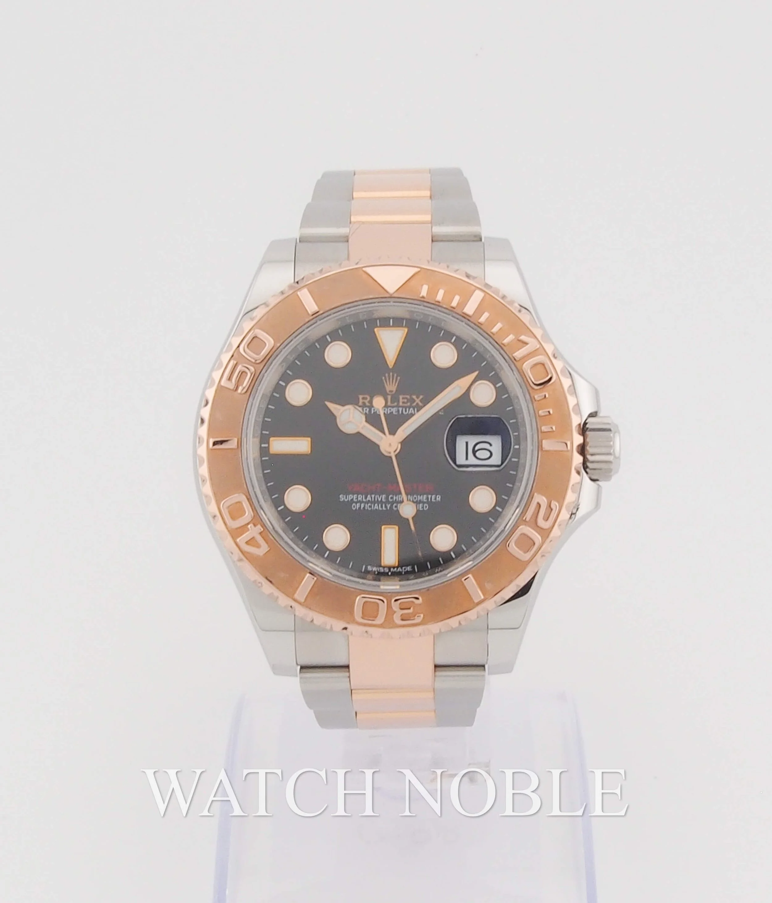 Pre-owned Rolex 116621 Yacht-Master Black Dial 40mm