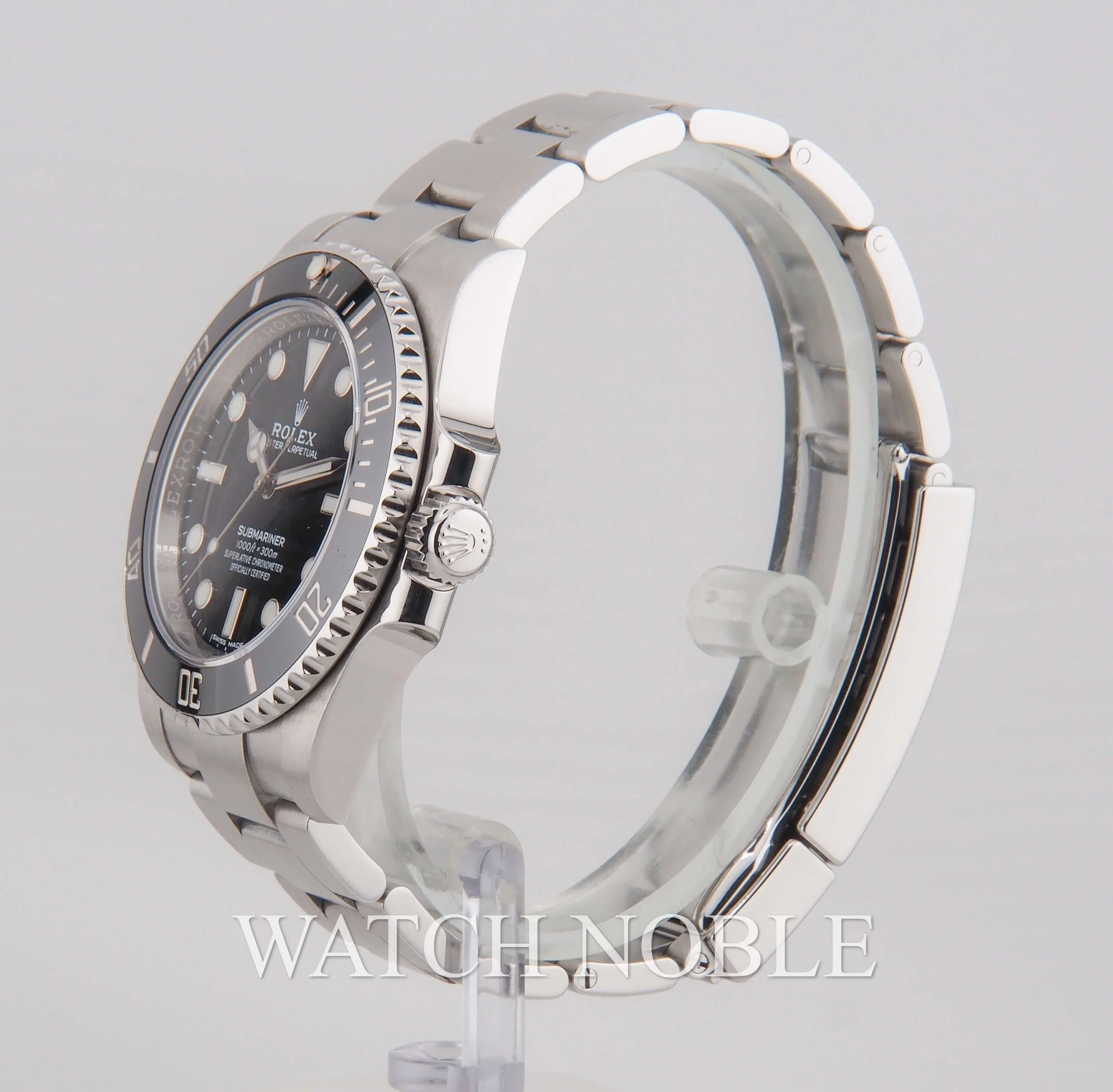 Pre-owned Rolex 114060 Submariner No Date Stainless