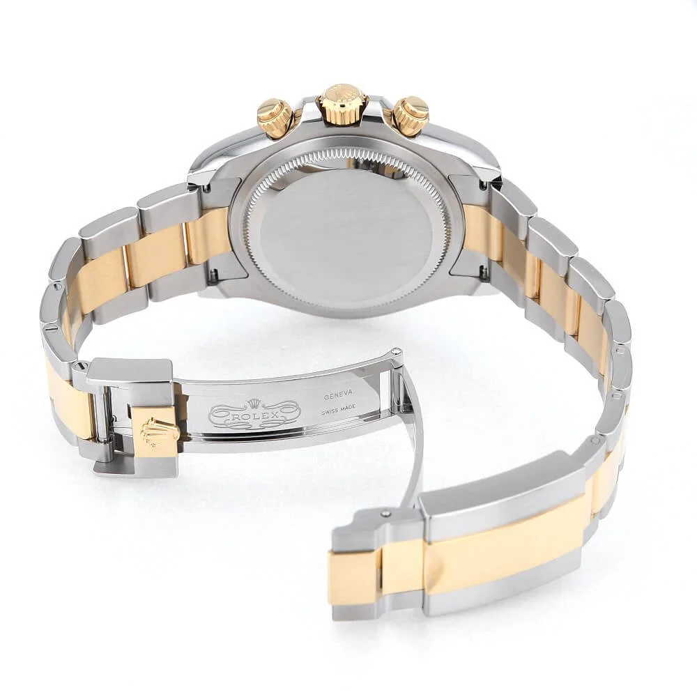 Rolex 126503 Cosmograph Daytona Steel/18K Yellow Gold Black Diamond Dial