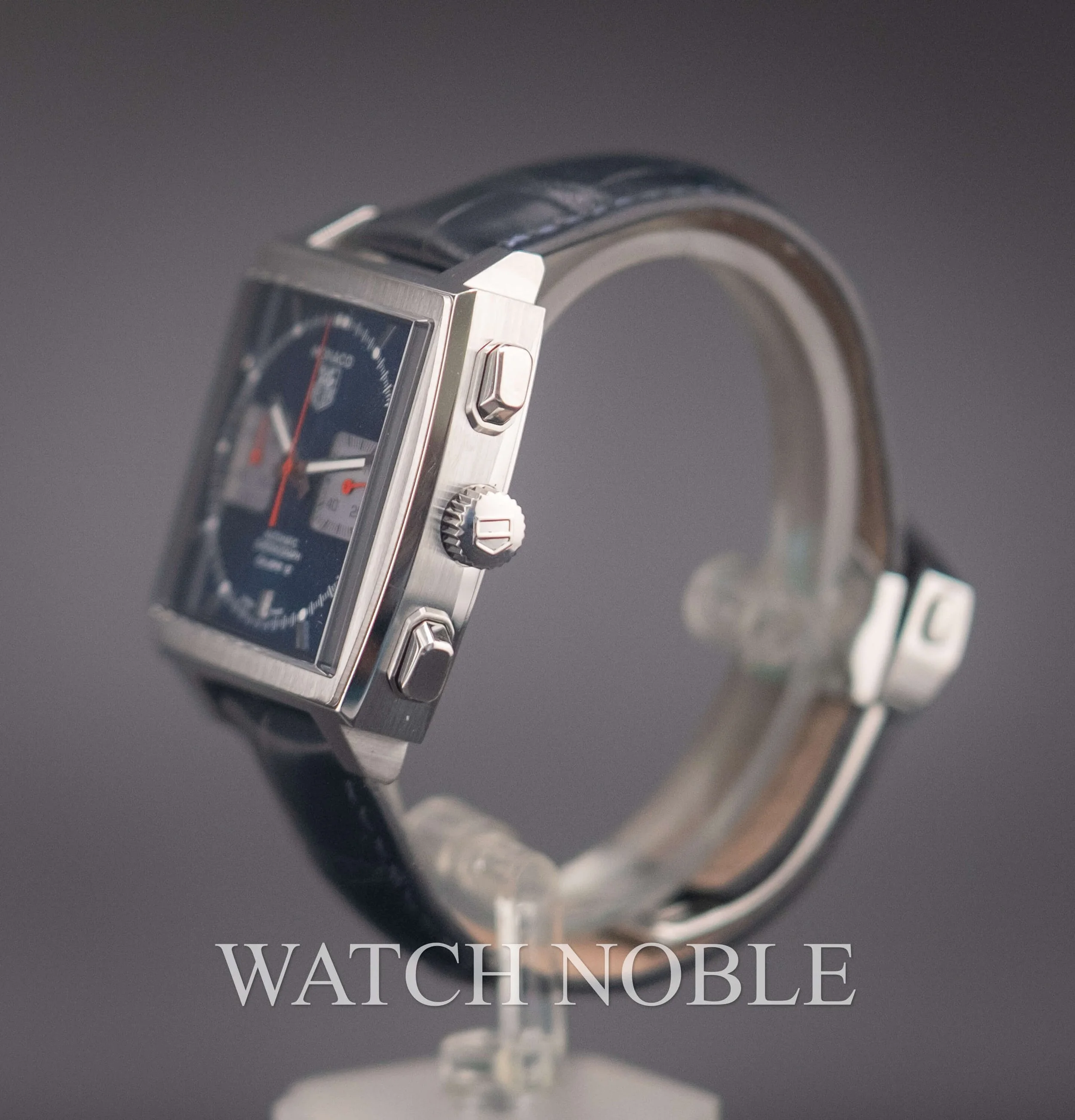 Pre-owned TAG Heuer Monaco Calibre 12 CAW2111.FC6183.