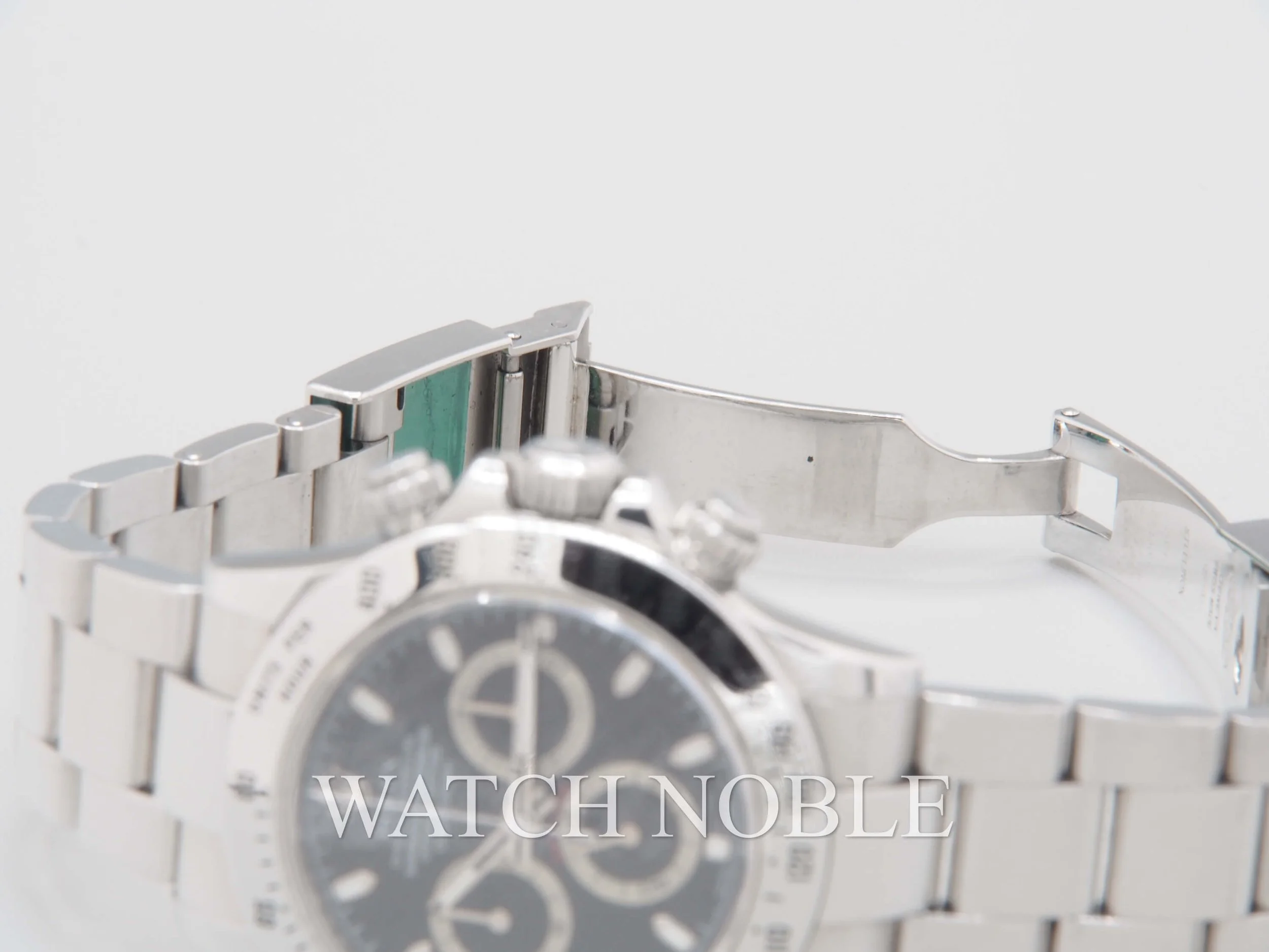 Pre-owned Rolex Cosmograph Daytona Black Dial Steel Men's Watch 116520