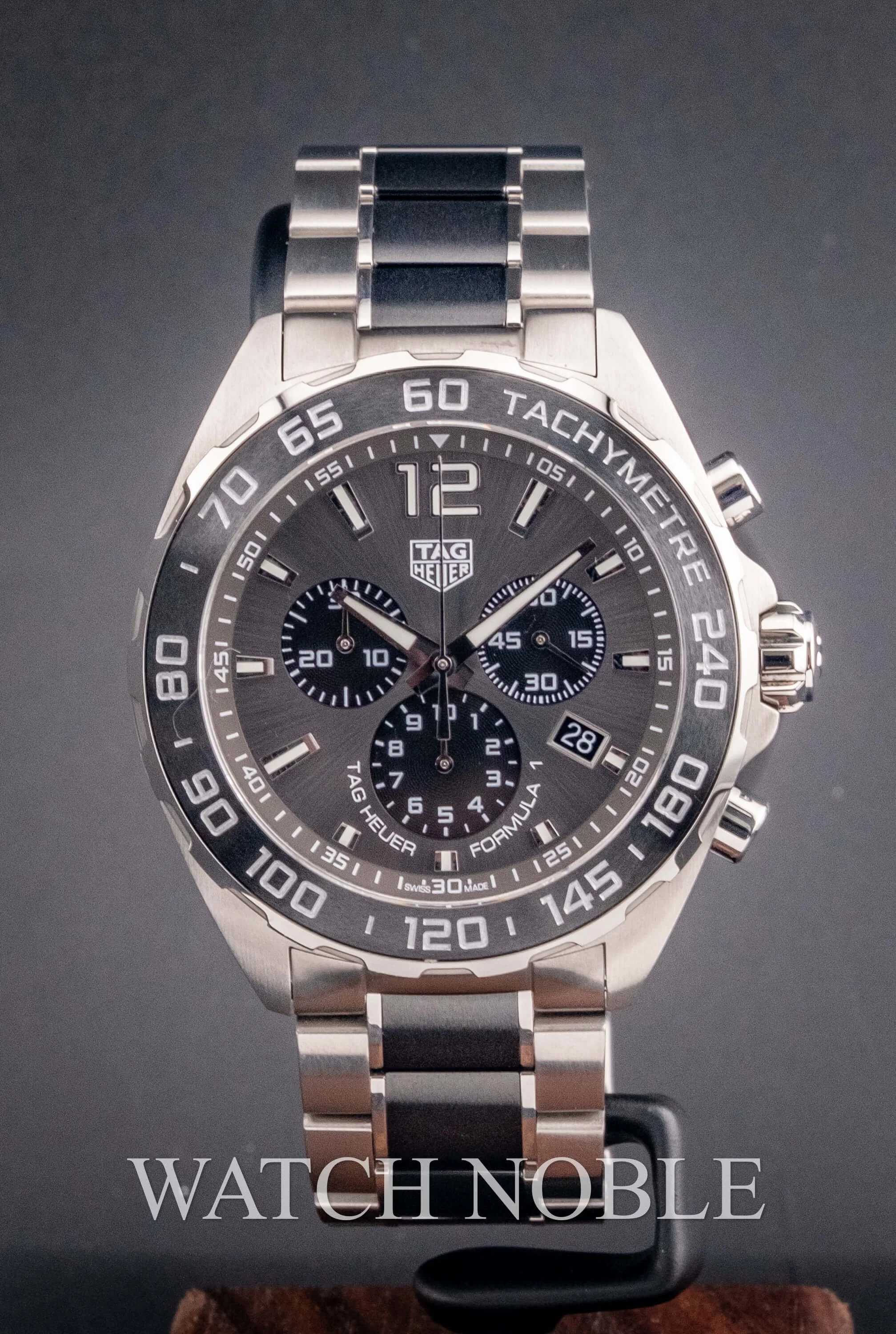 Tag Heuer Formula 1 Chronograph Grey Dial 43mm CAZ1011.BA0843